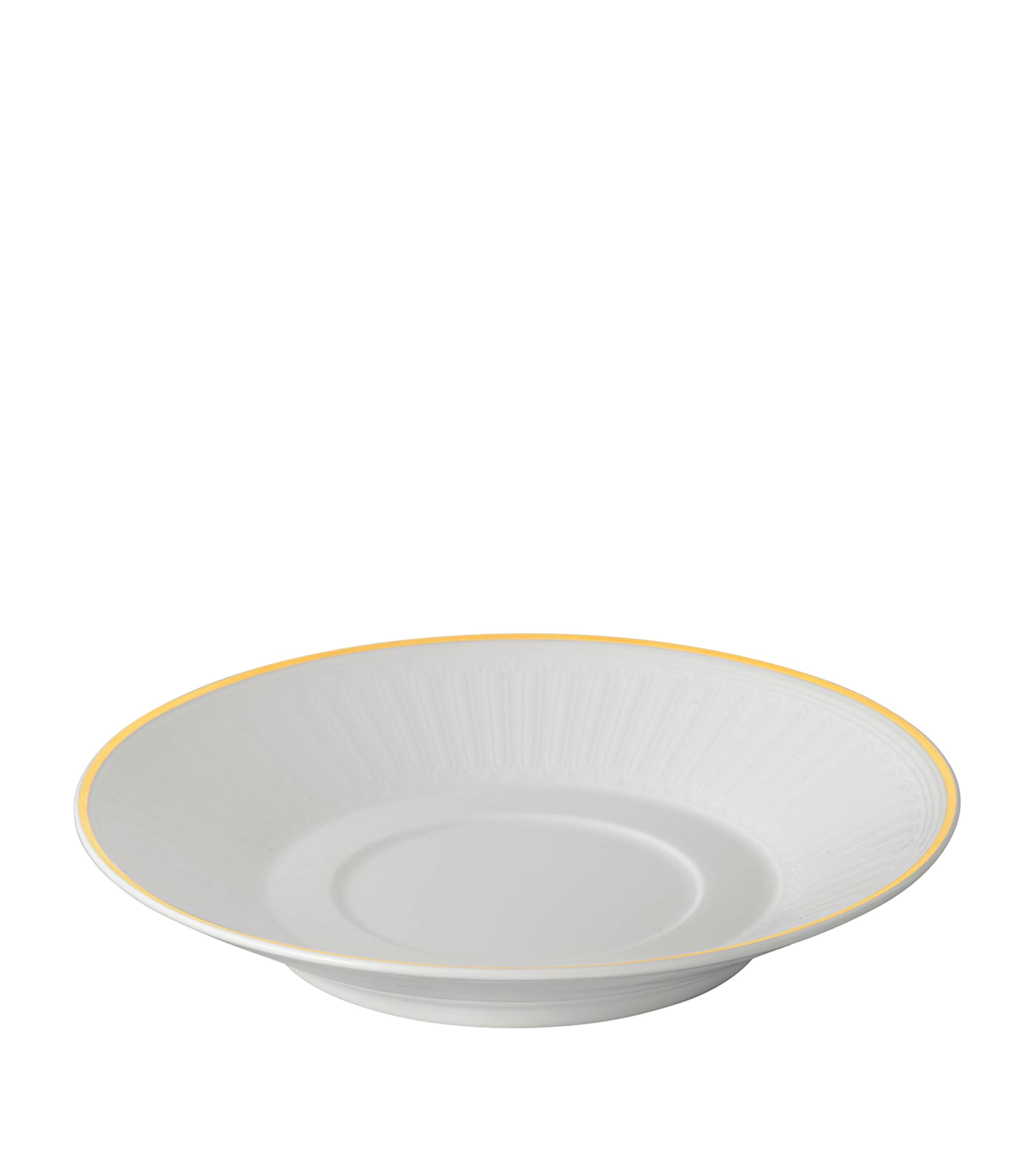 Bone Porcelain Château Septfontaines Coffee Cup Saucer WHITE Image 3