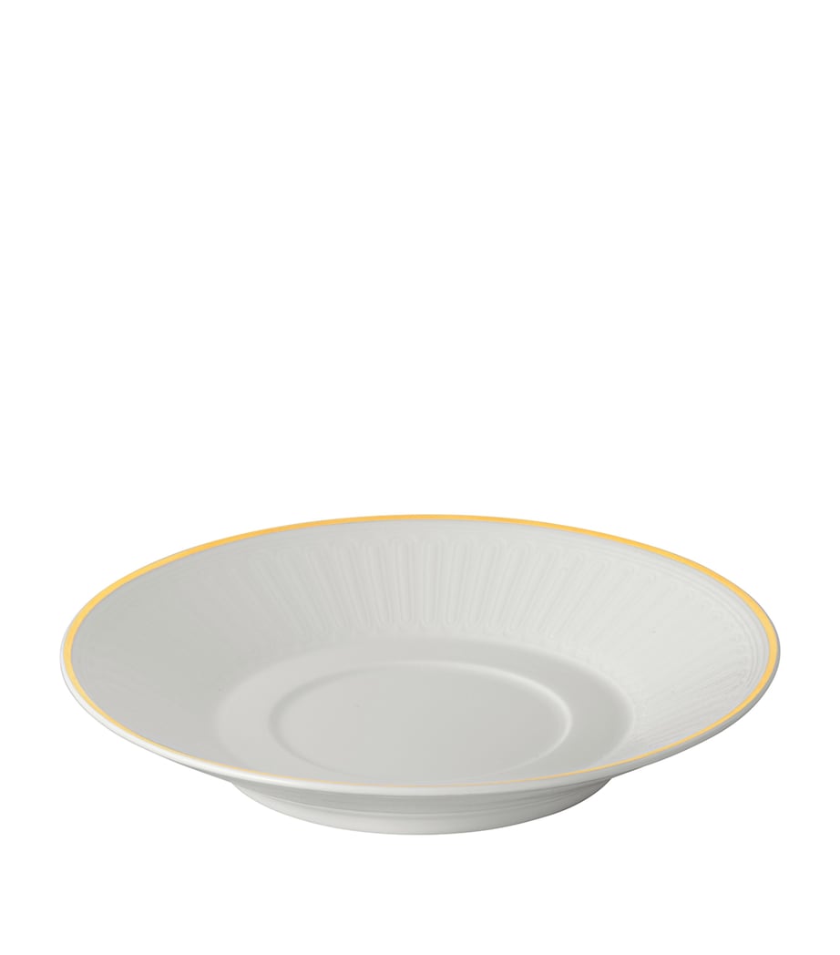 Bone Porcelain Château Septfontaines Coffee Cup Saucer WHITE Image 3