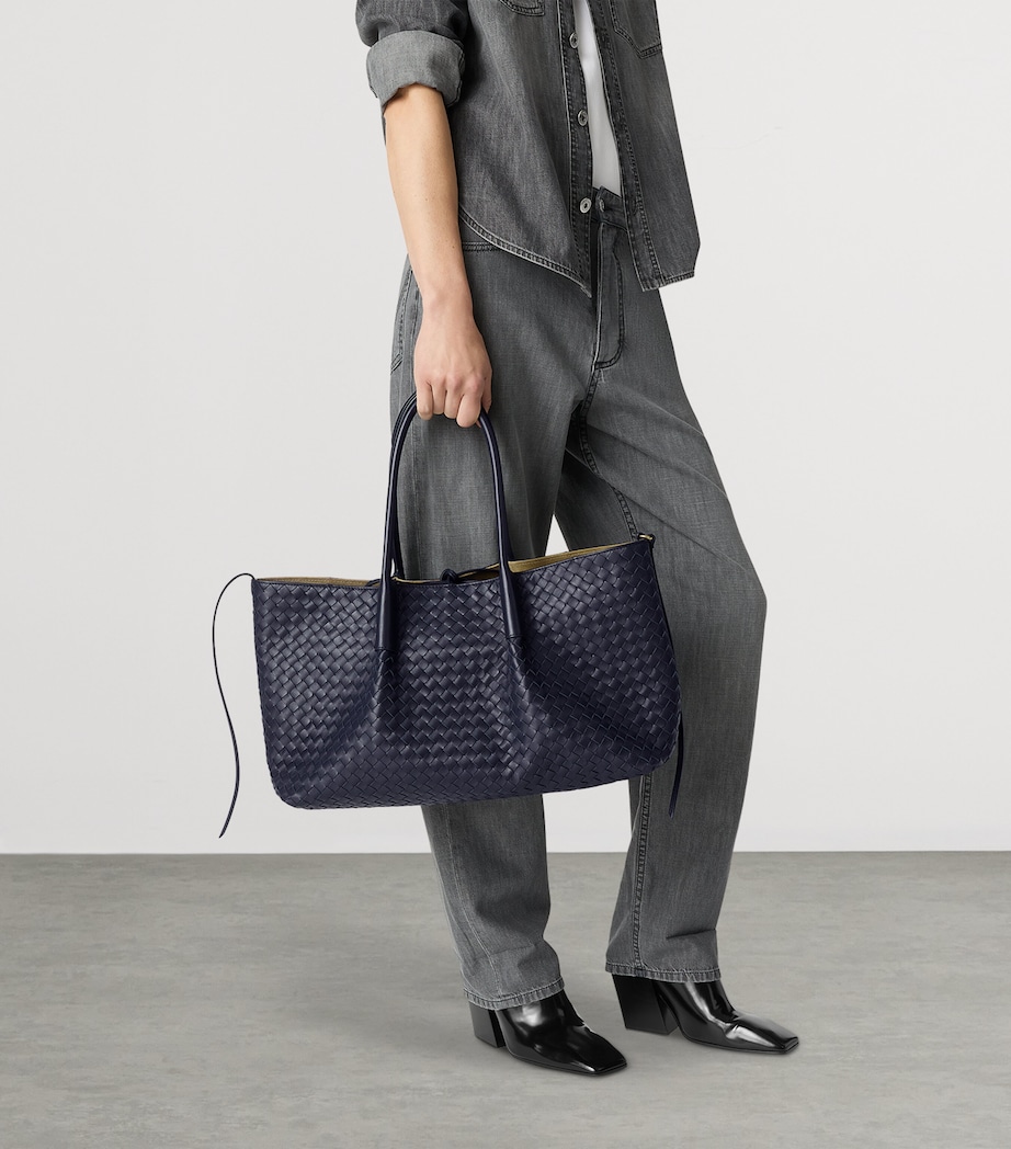 Leather Pinacoteca Tote Bag 4146 Image 3