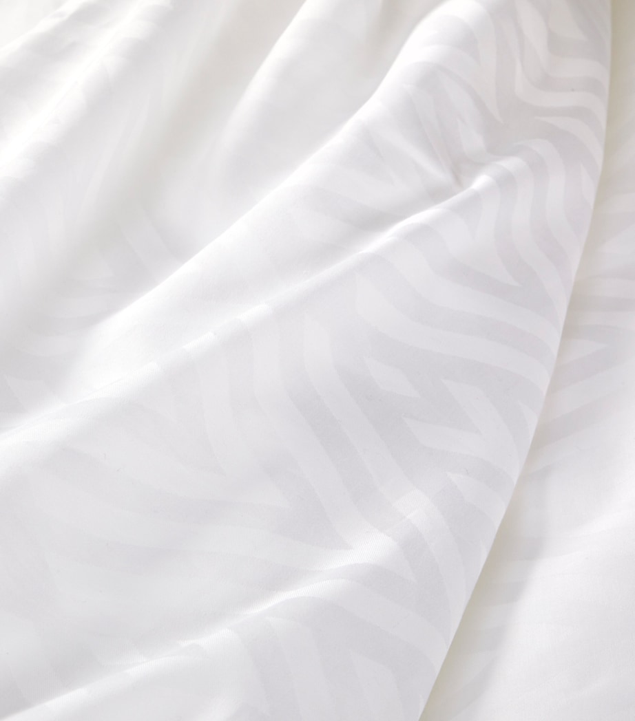 Penthouse White Super King Duvet Cover (260cm x 220cm) WHITE Image 5