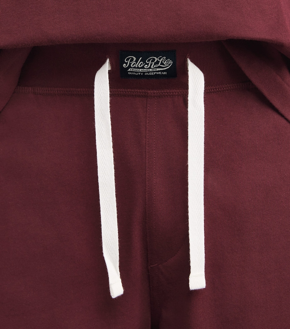 Jersey Lounge Shorts HARVARD WINE Image 6