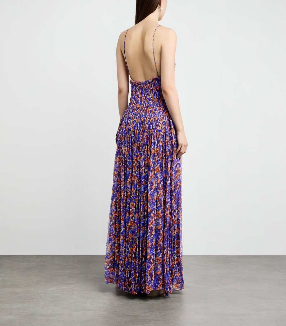 Ulla Johnson Atrani Silk Gown - Violet Ulla Johnson Atrani Silk Gown - Violet