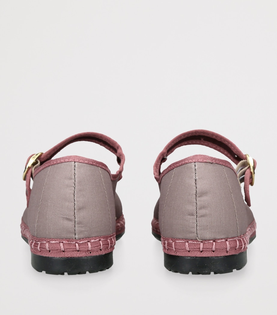 Silk Sula Mary Janes TAUPE COMB Image 2