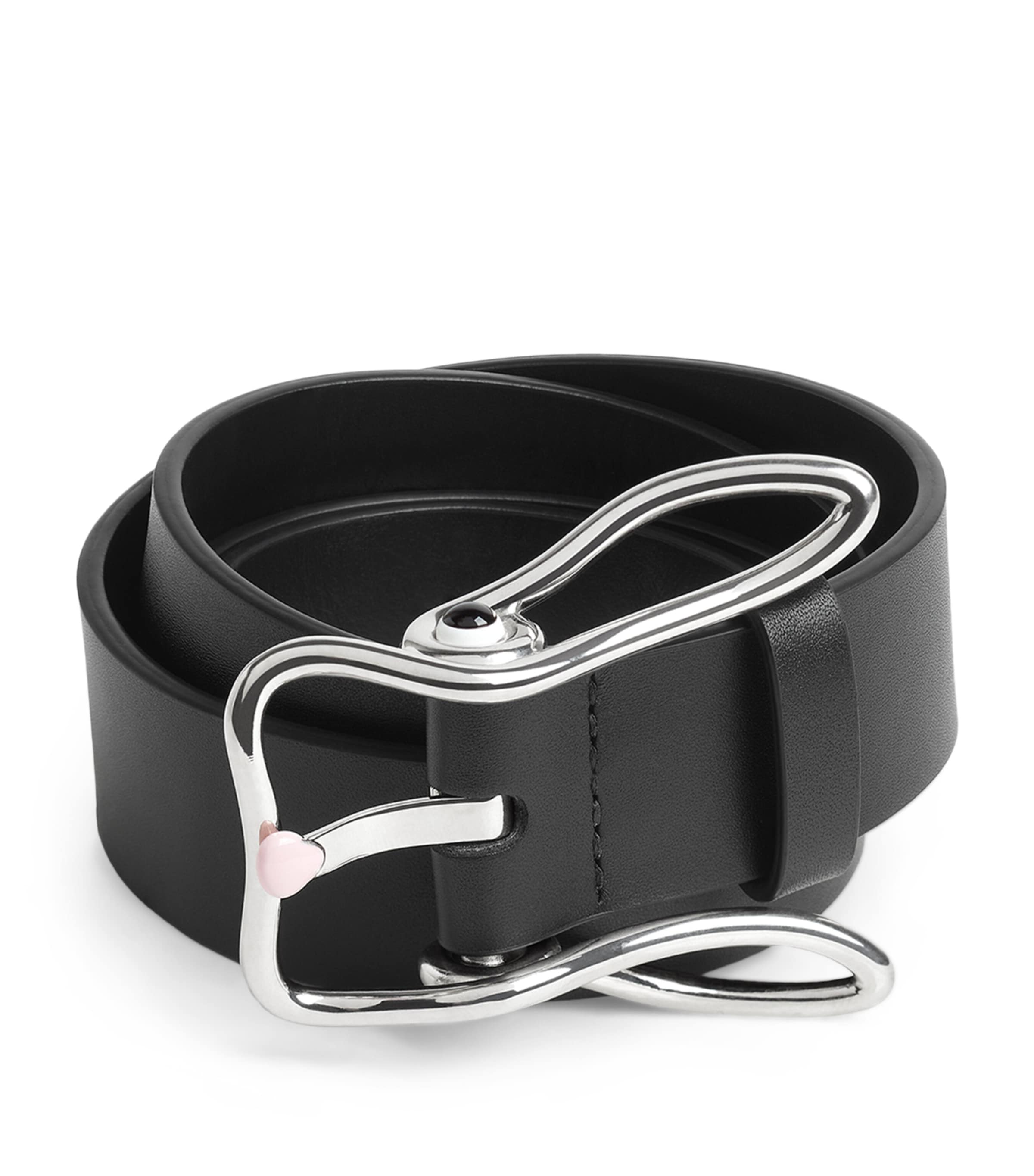 Bottega Veneta Leather Bunny Belt | Men Accessories | Belts | Designers | Bottega Veneta