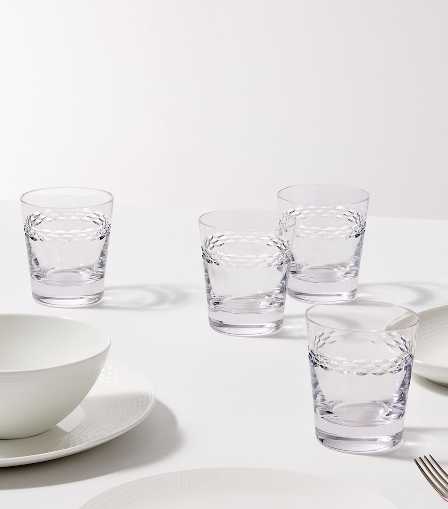 Set of 2 Crystal Neo Tumblers (310ml) CLEAR Image 2