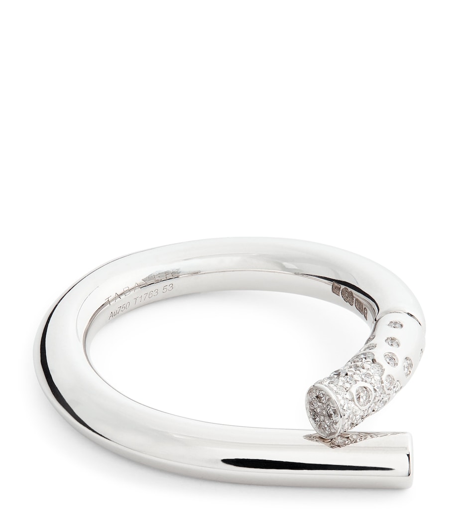 Tabayer White Gold and Diamond Oera Ring White Gold Image 1