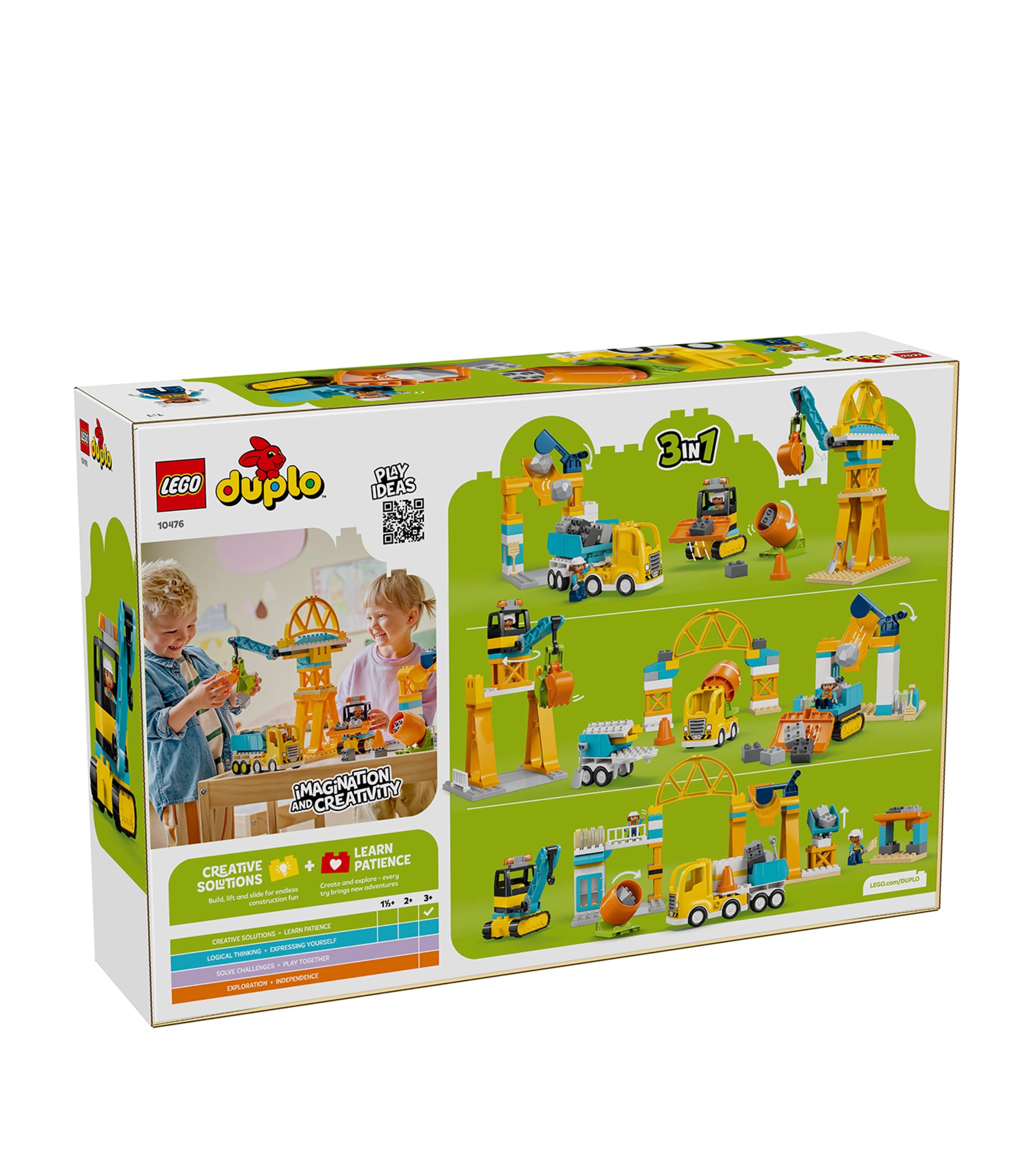 DUPLO 3-In-1 Construction Site and Vehicles 10476 MULTI Image 2
