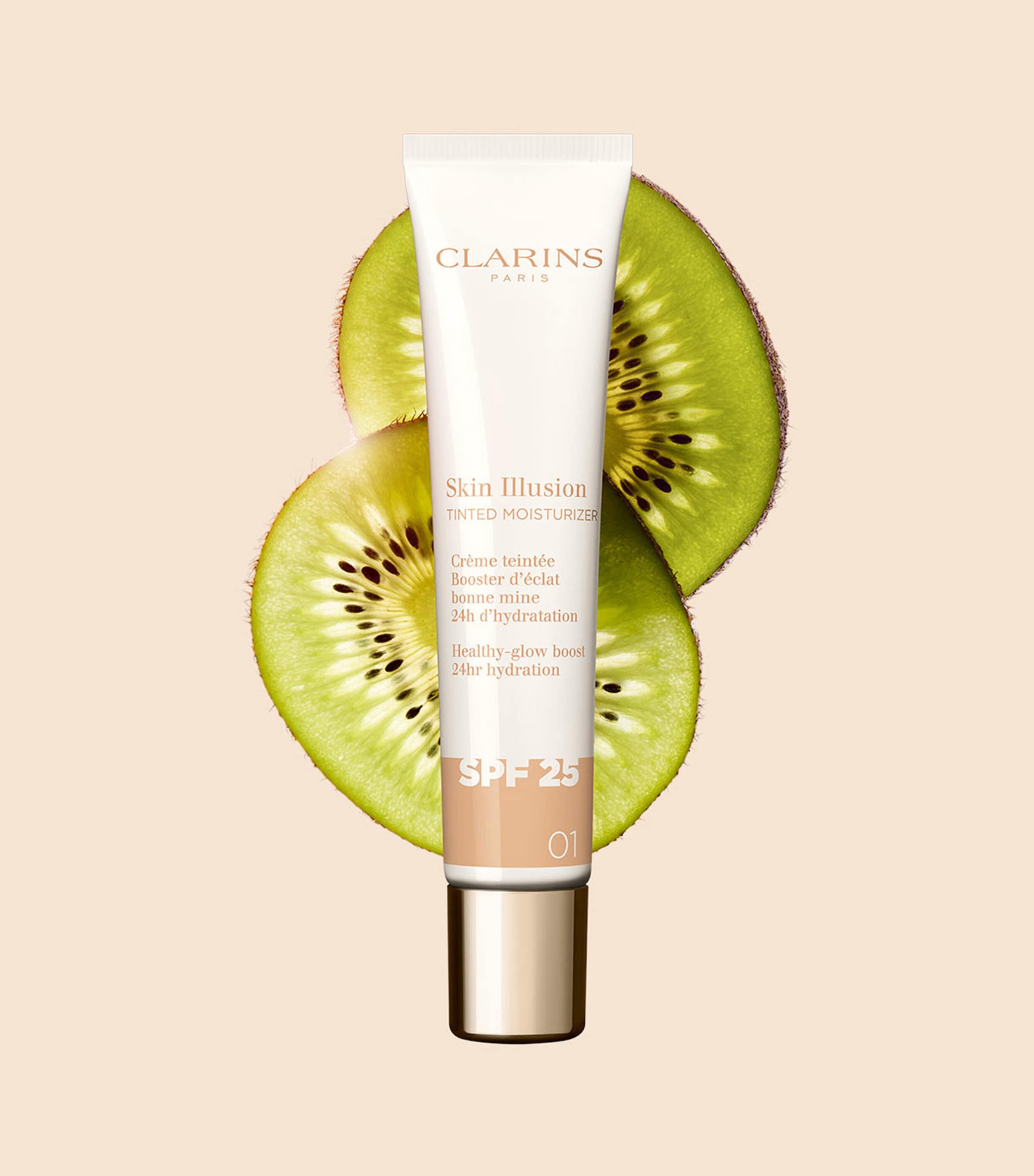 Clarins Skin Illusion Tinted Moisturizer SPF 25 Image 2
