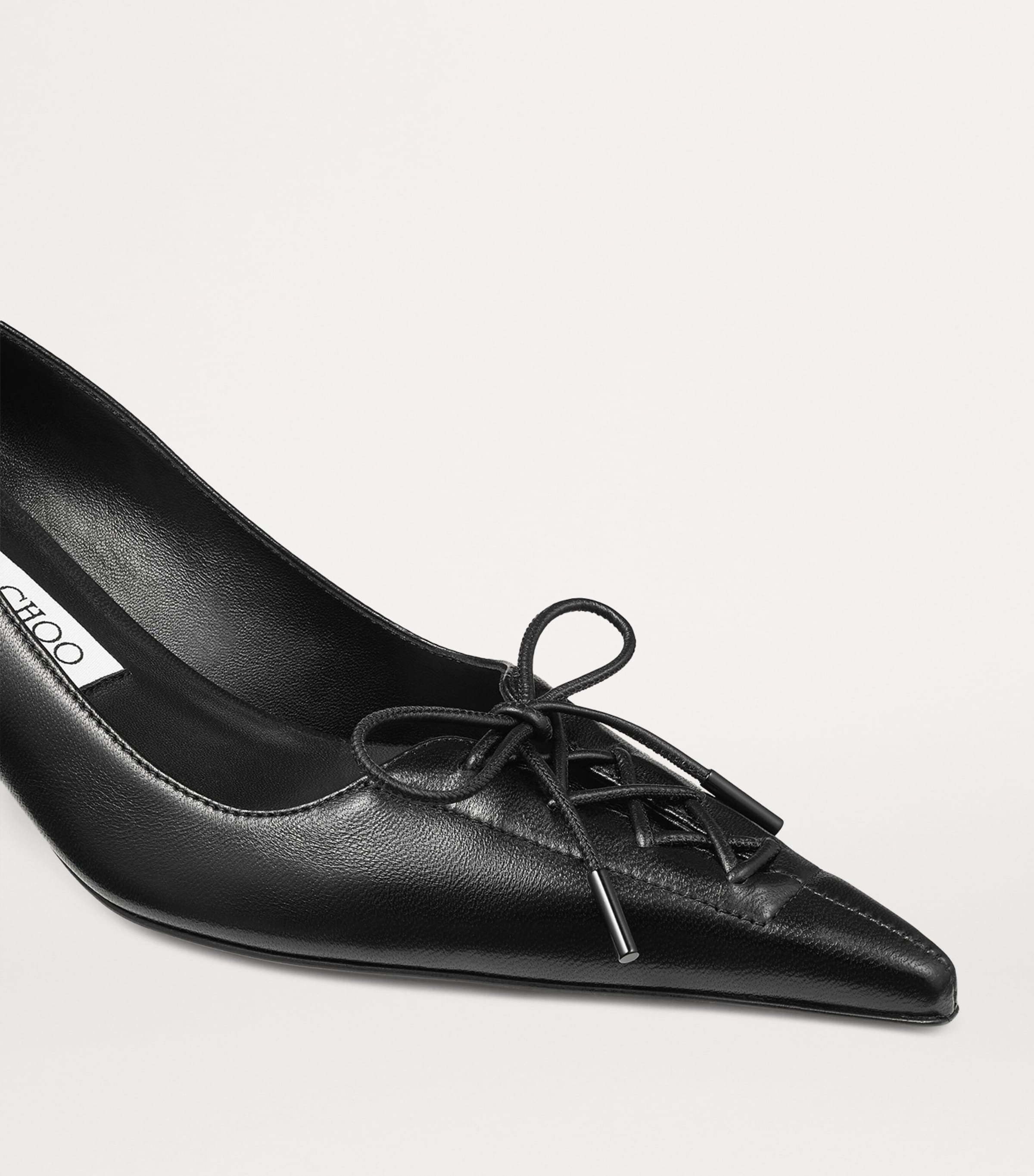 Scarlett 50 Leather Pumps BLACK Image 3