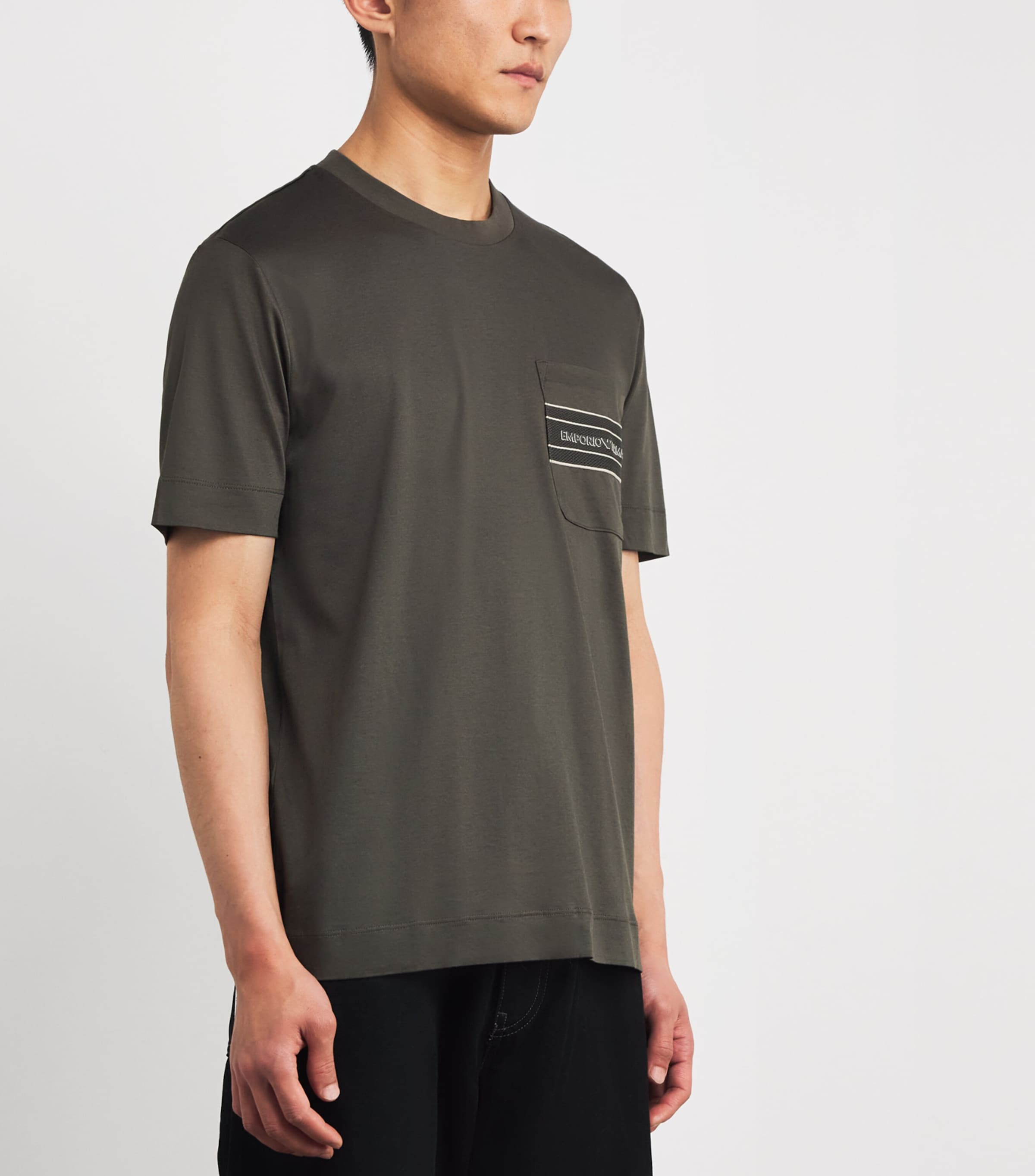 Milano Logo Pocket T-Shirt U8120 Image 3