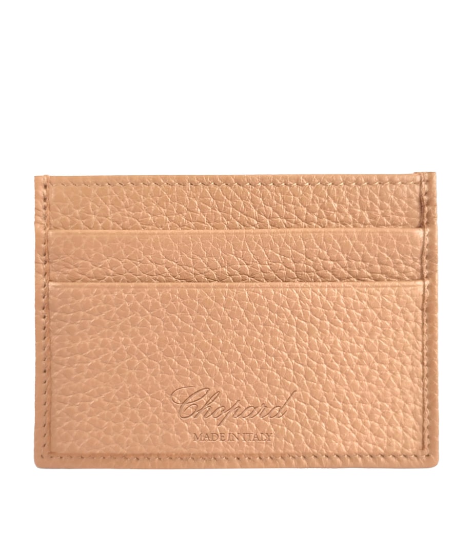 Small Leather Classic Card Holder CAMEL Image 2