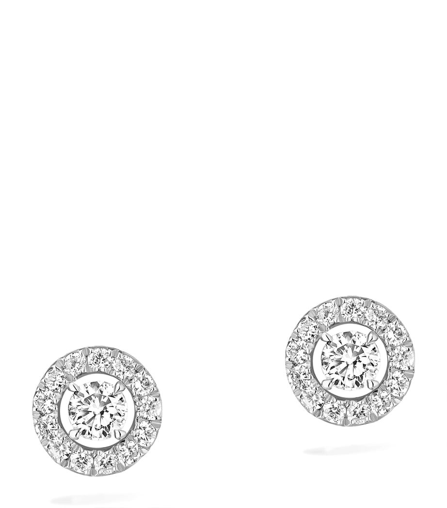Messika Joy White Gold and Diamond Small Stud Earrings (0.15ct) White Gold Image 1
