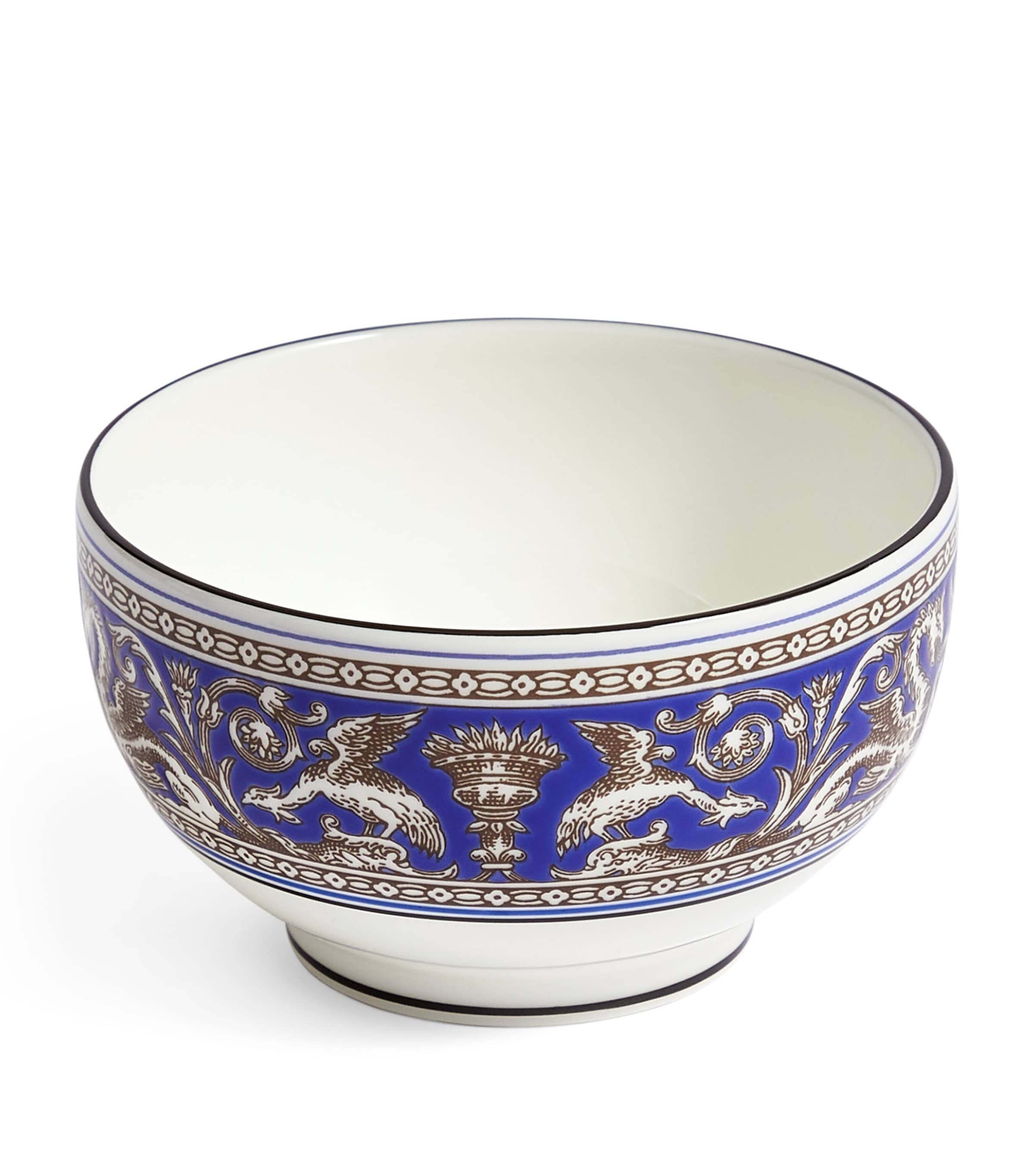 Florentine Marine Rice Bowl (10.5cm) BLUE Image 1