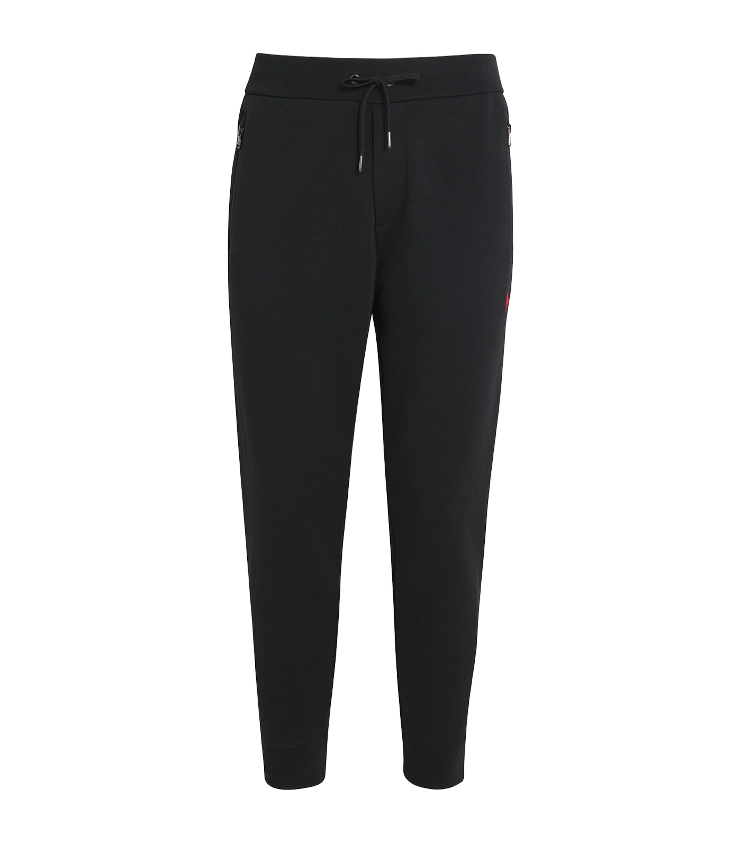 Polo Ralph Lauren Cotton-blend Polo Pony Sweatpants In Black