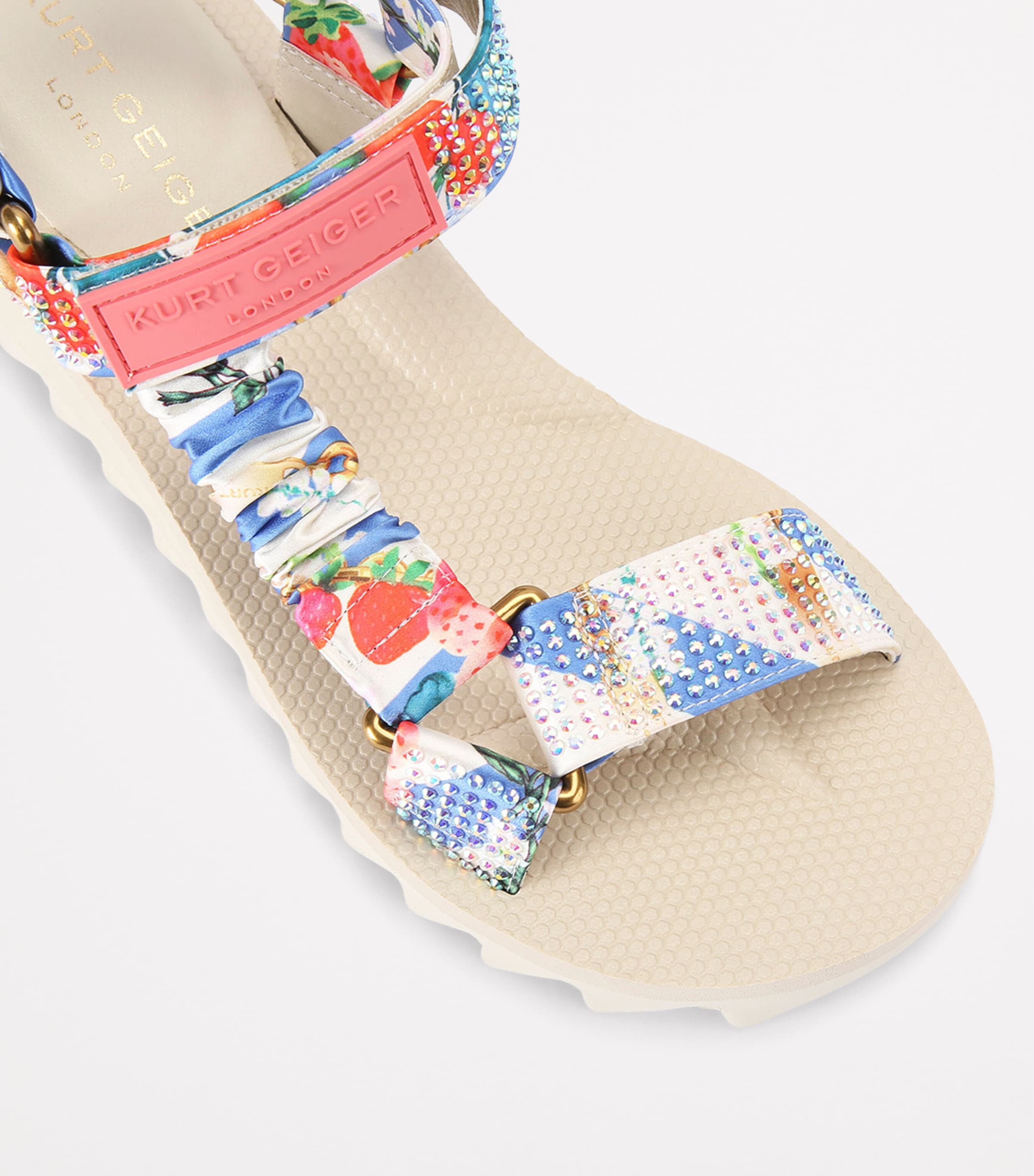Kurt Geiger London Orion Sandals White/oth Image 3