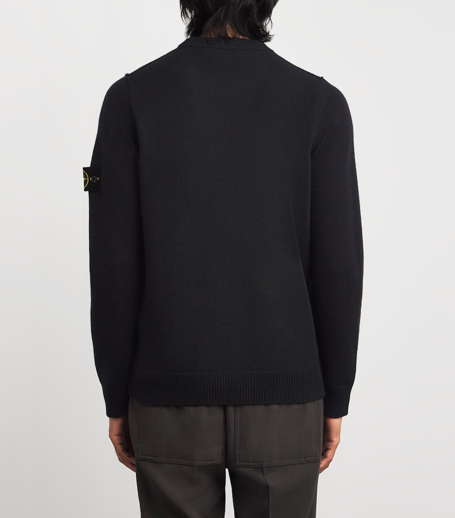Virgin Wool-Blend Midweight Sweater V0029 Image 4