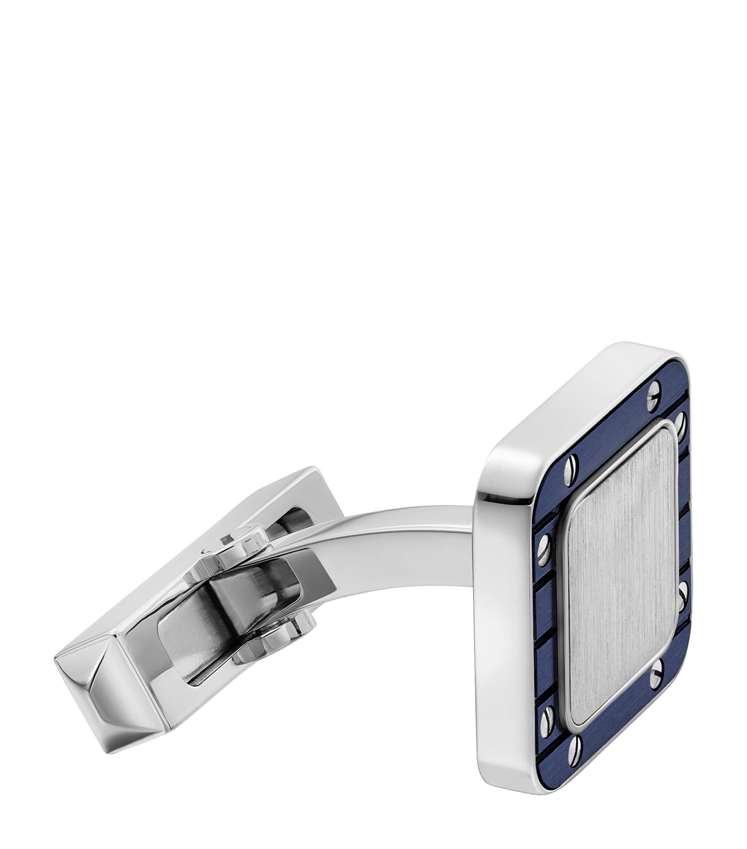 Cartier Sterling Silver Santos de Cartier Cufflinks Silver Image 3