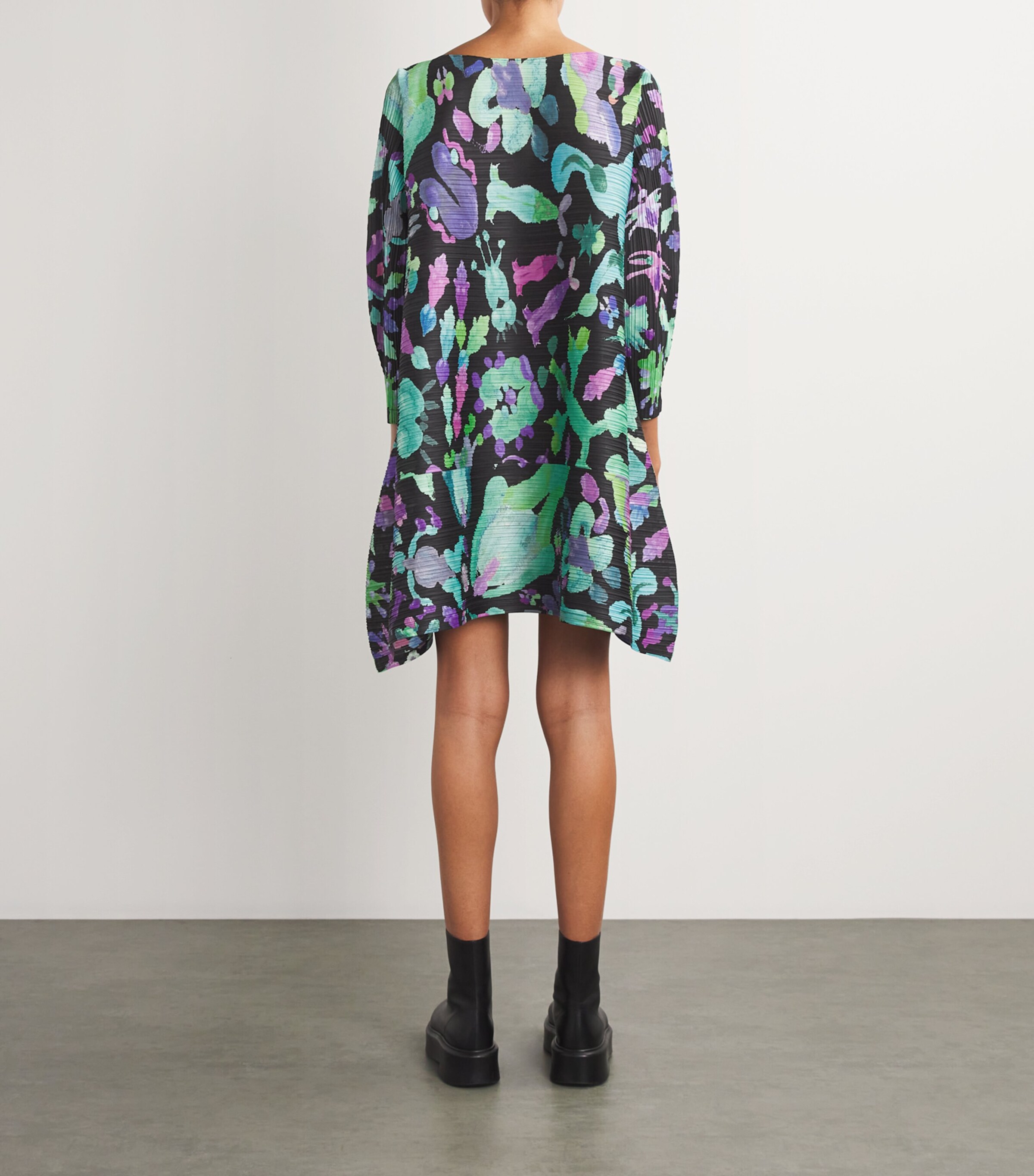 Pleats Please Issey Miyake Dance With New Friends Midi Dress Pleats Please Issey Miyake Dance With New Friends Midi Dress