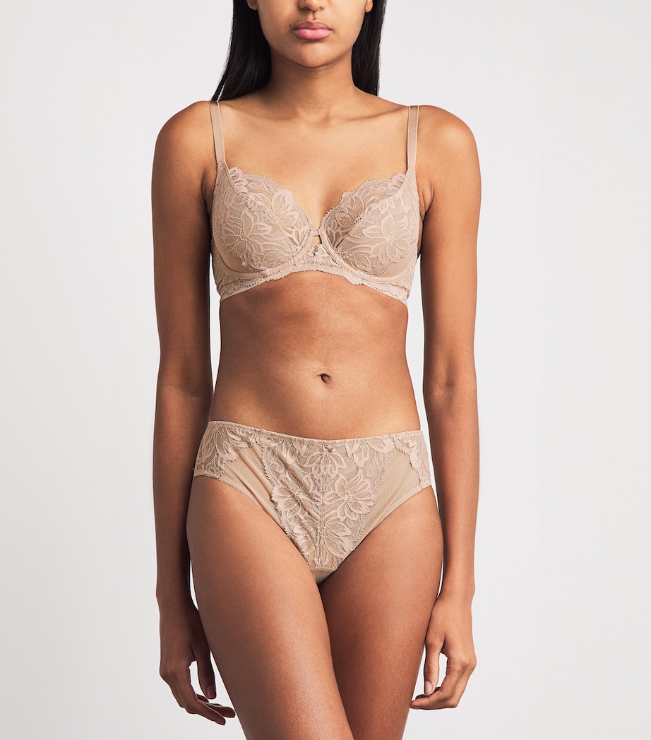 Wacoal Womens Lace-Trim Abéllia Briefs Roebuck Image 2