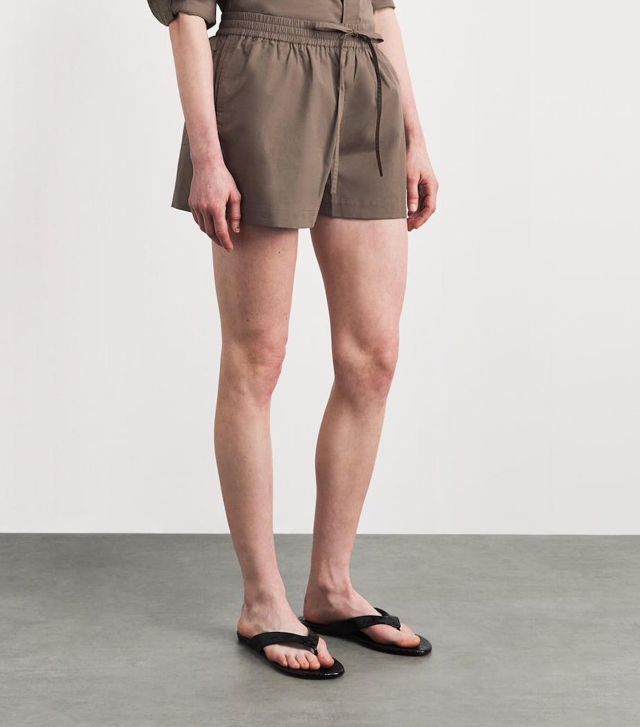 Matteau Womens Organic Cotton Relaxed Shorts Birchbir Image 4