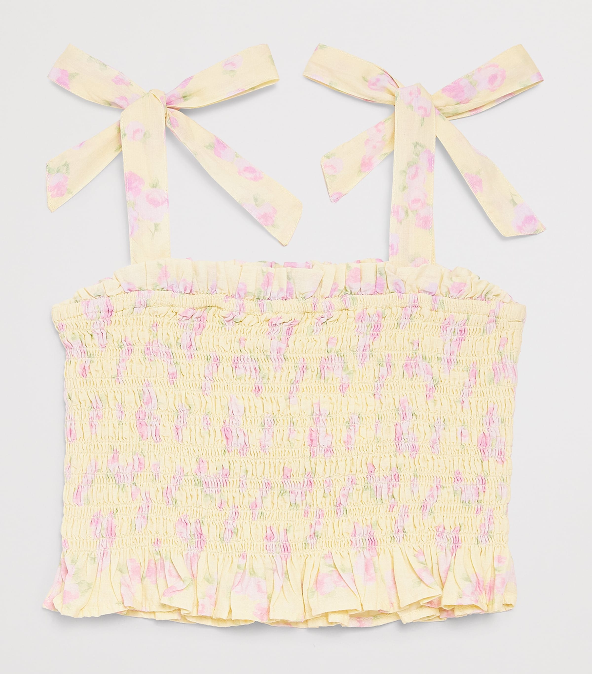 LoveShackFancy Cotton Merrinelle Cami Top (7-14 Years) Lemsplemon Spritz Image 2