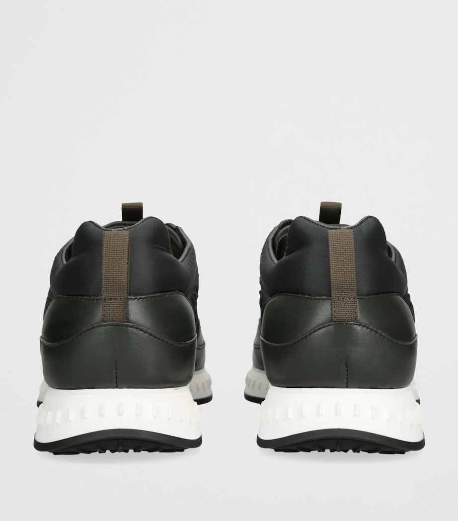 Stream Laced Sneakers DARK GREEN Image 2