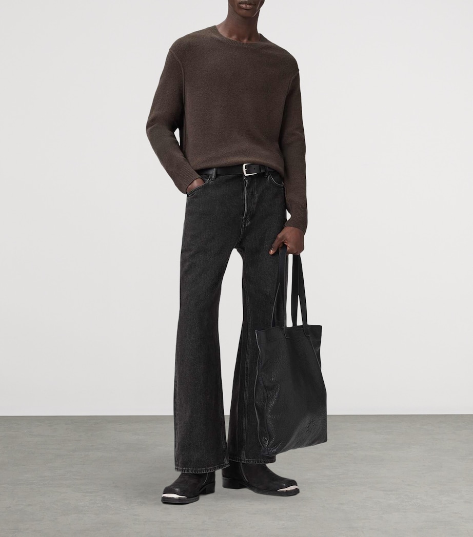 Crew-Neck Statten Sweater MOLE BROWN Image 7