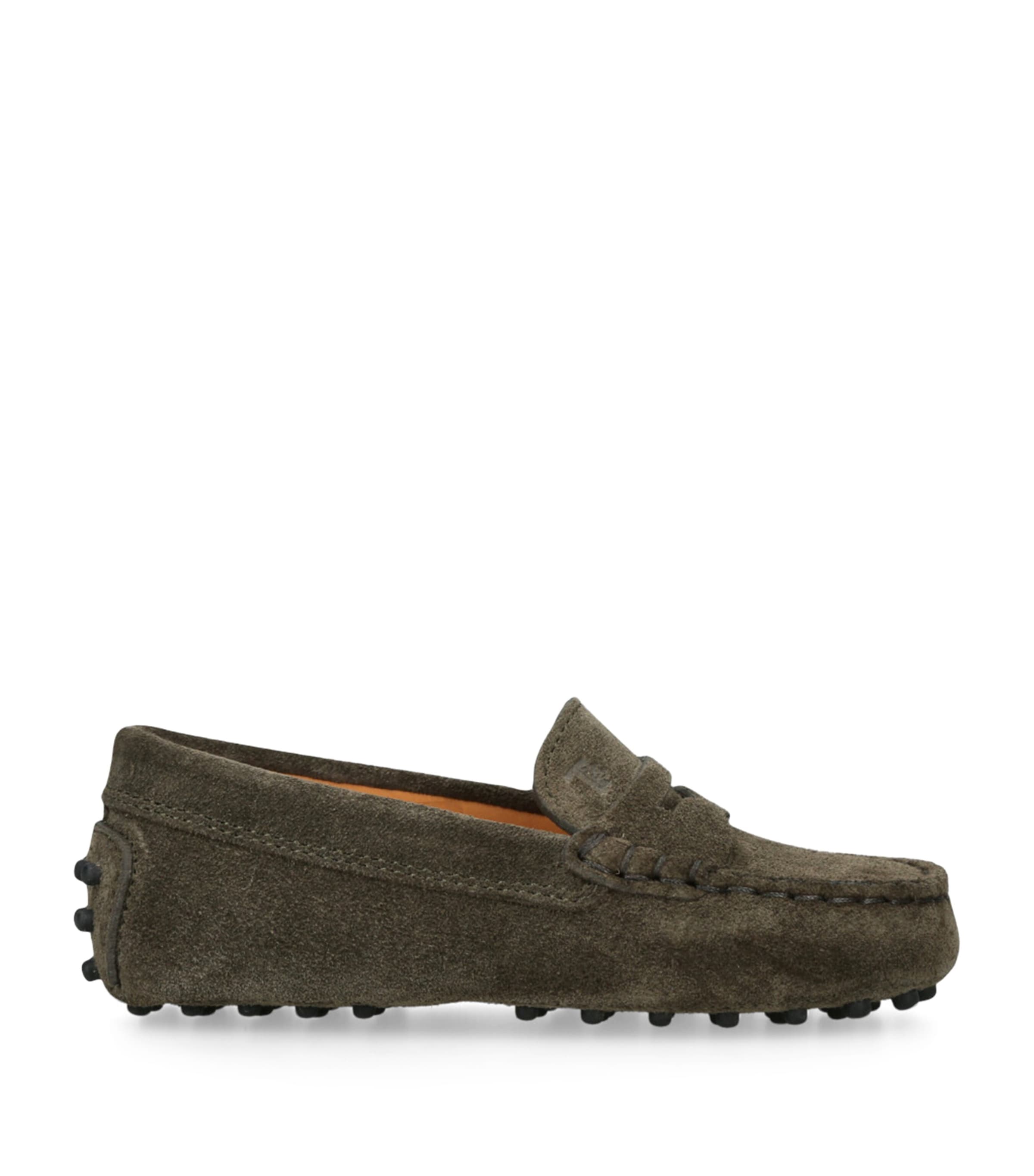 Tod's Mocassino Nuovo Driving Shoes In Green