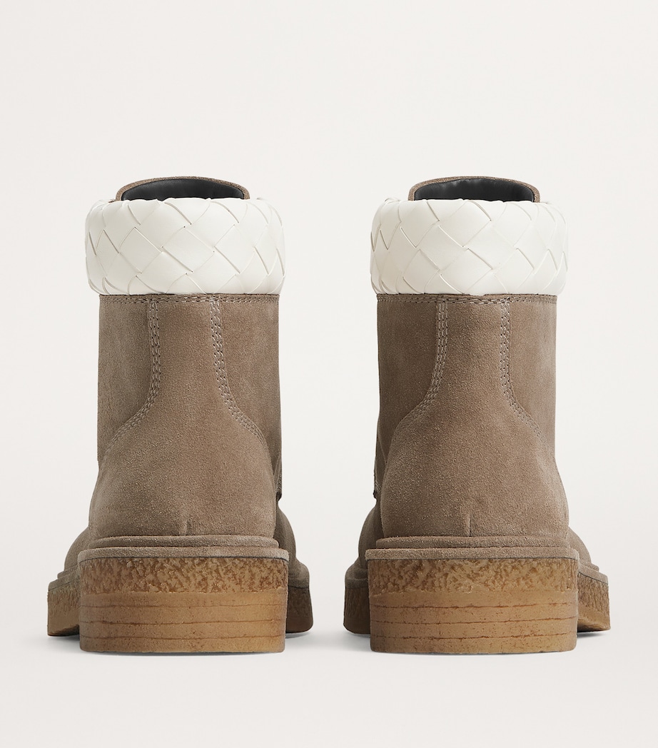 Suede Haddock Lace-Up Boots 3144 Image 4