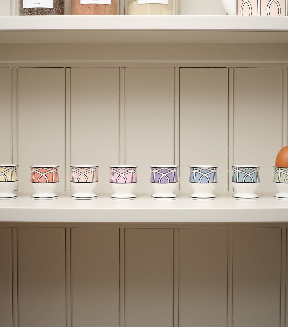 O.W.London Bone China Loop Ombré Egg Cups (Set of 4) Ombre Image 4