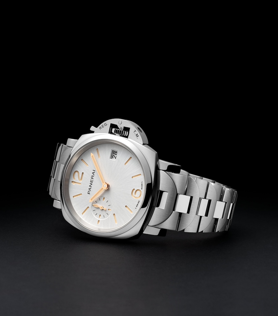 Stainless Steel Luminor Due Watch 38mm SILVER Image 5