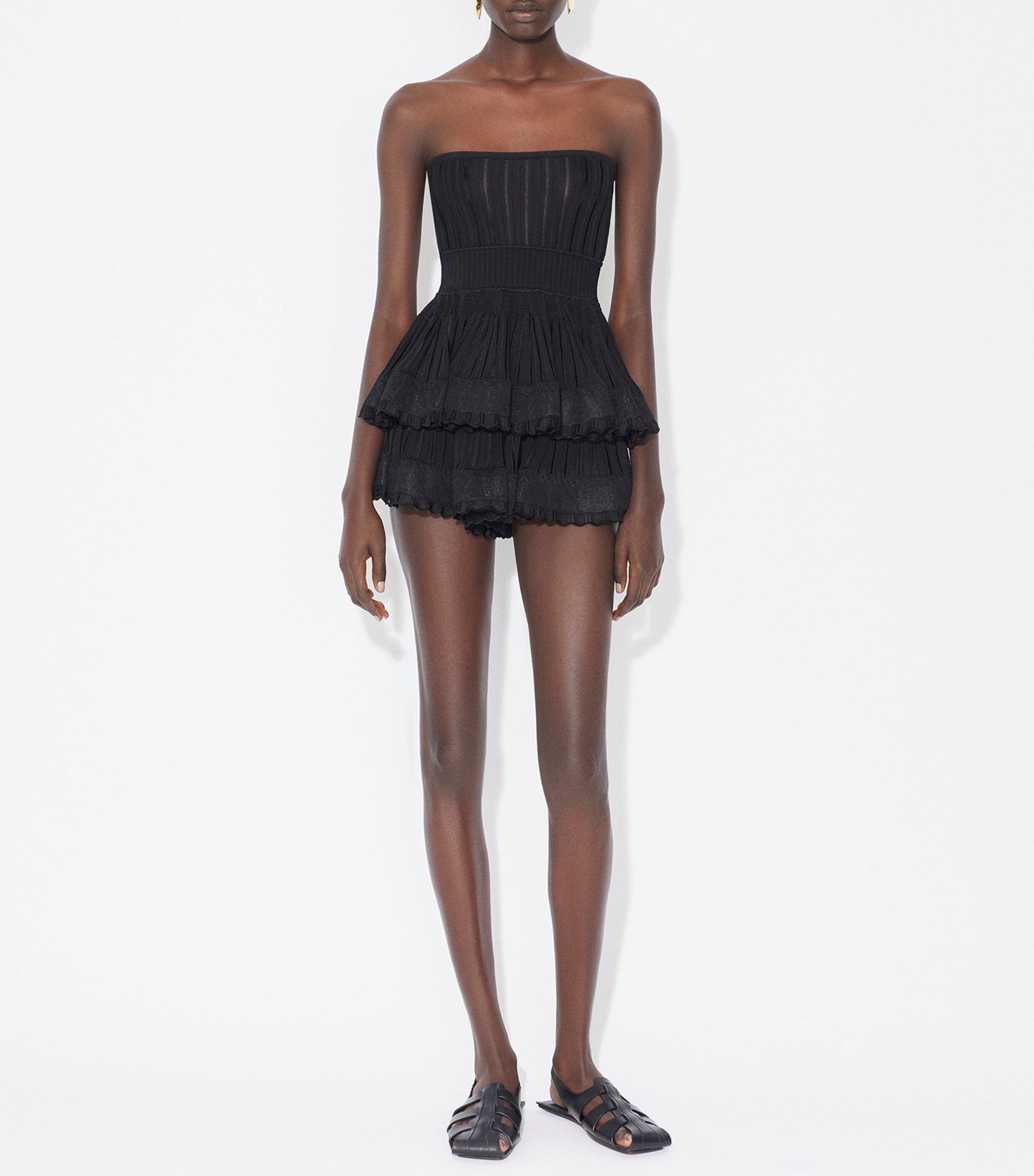 Strapless Crinoline Top NOIR ALAIA Image 2