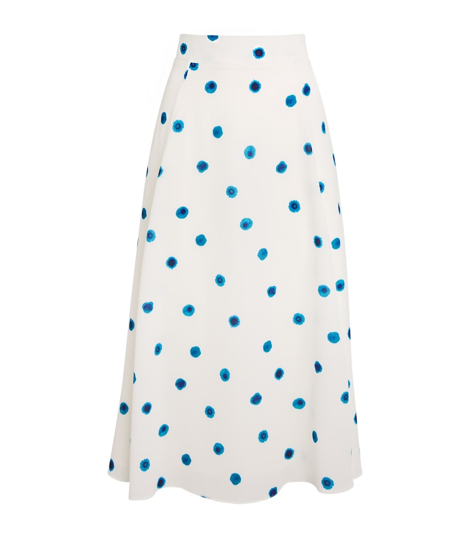 Organic Cotton-Blend Cross Midi Skirt DOL Image 1