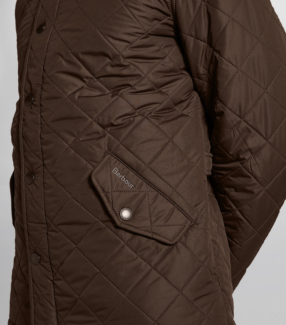 Quilted Powell Jacket OLIVE Image 6
