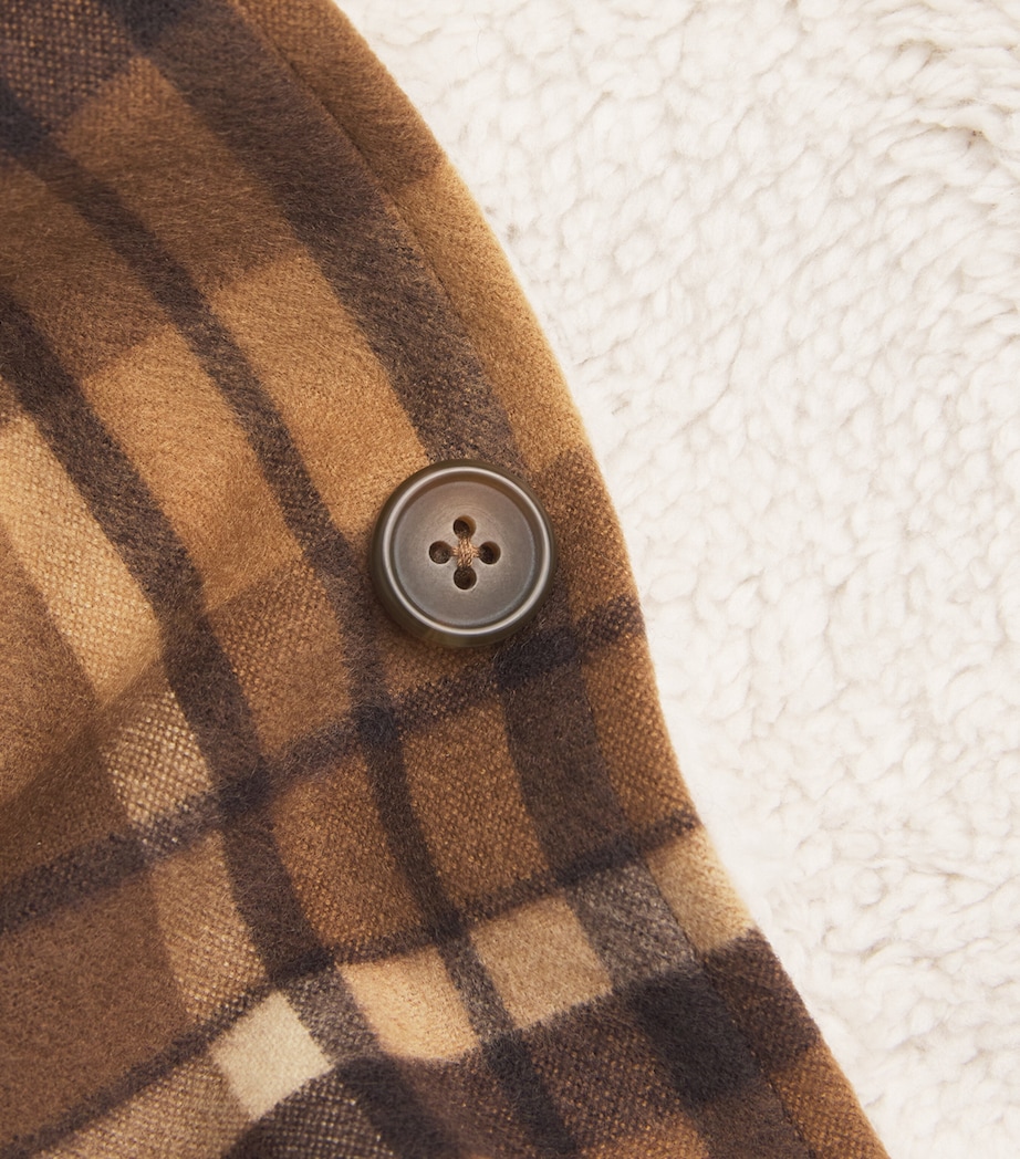 Fleece-Lined Check Rangel Jacket WOODLAND CLOVE Image 5