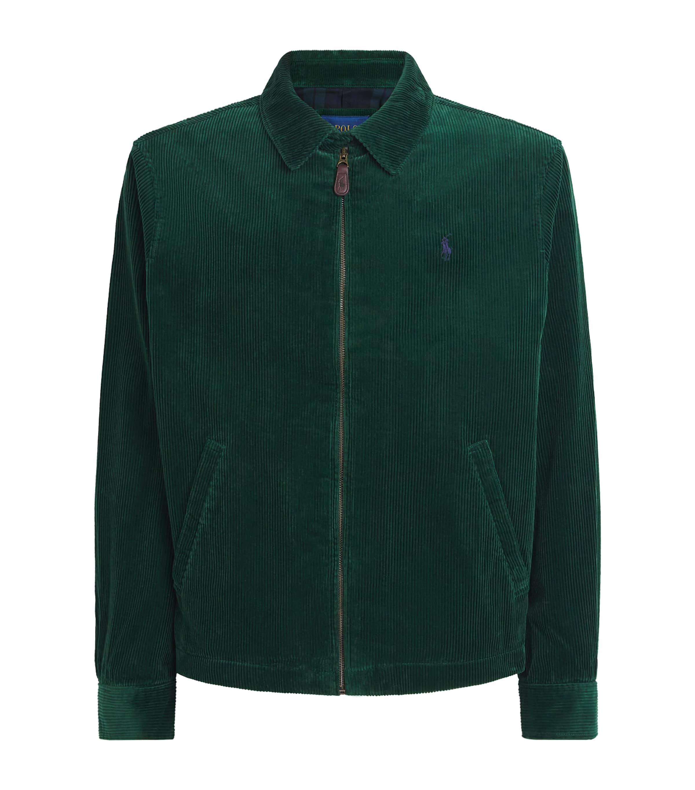 Polo Ralph Lauren Mens Cotton Corduroy Wynton Jacket New Forest Image 1