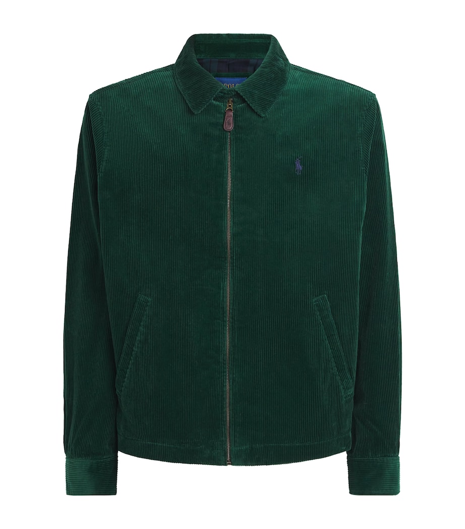 Polo Ralph Lauren Mens Cotton Corduroy Wynton Jacket New Forest Image 1