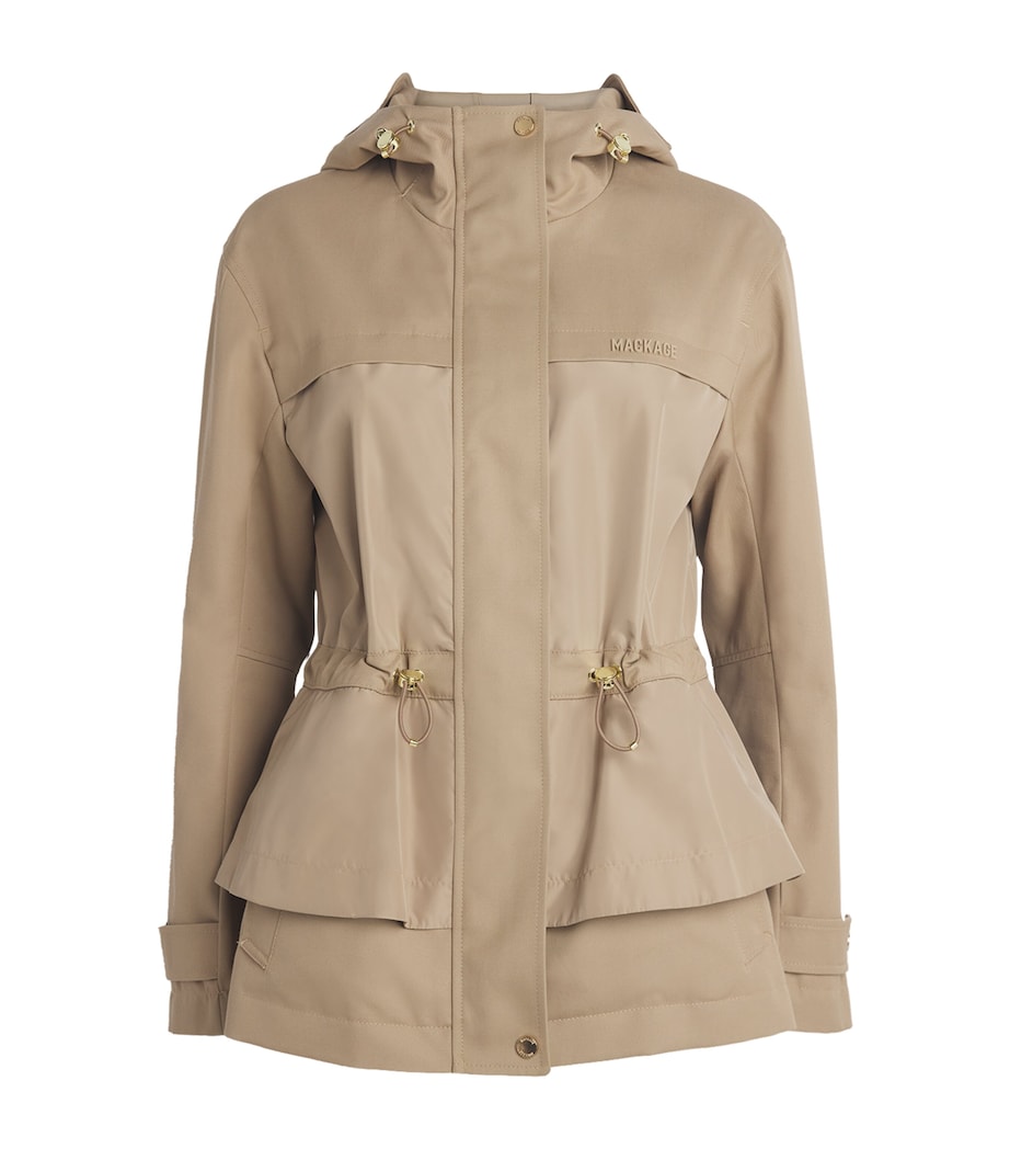 Kaori-LVS Hybrid Jacket LIGHT CAMEL Image 1
