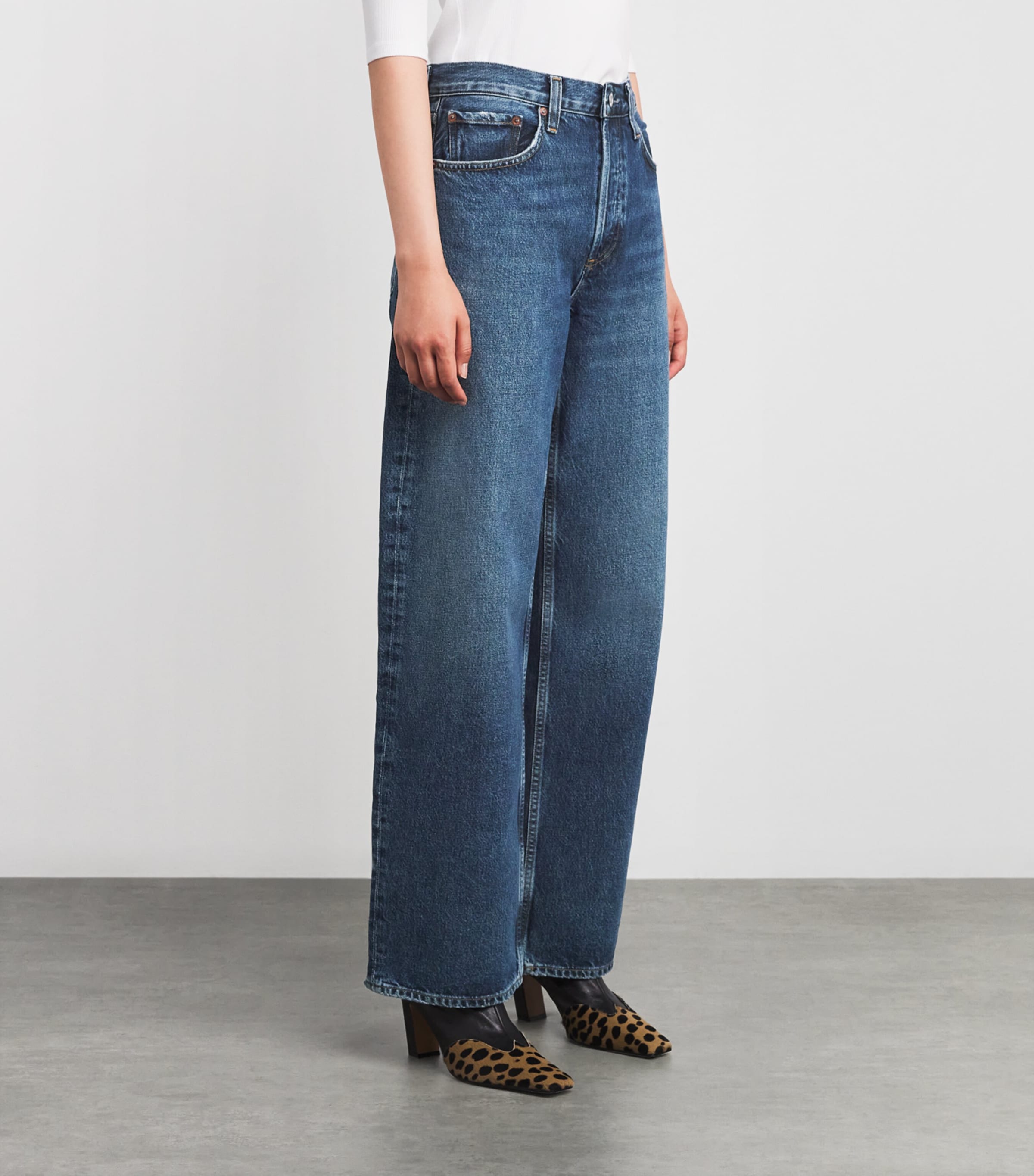 Arc Bow-Leg Jeans SHORT WAVE DK IND Image 3