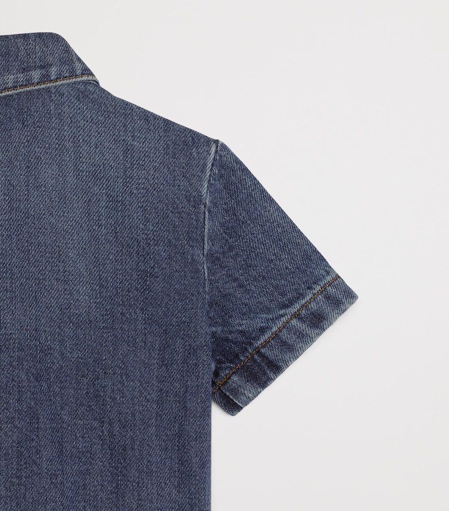 Dolce&Gabbana Kids Denim Shirt (3-30 Months) Combined Colou Image 4
