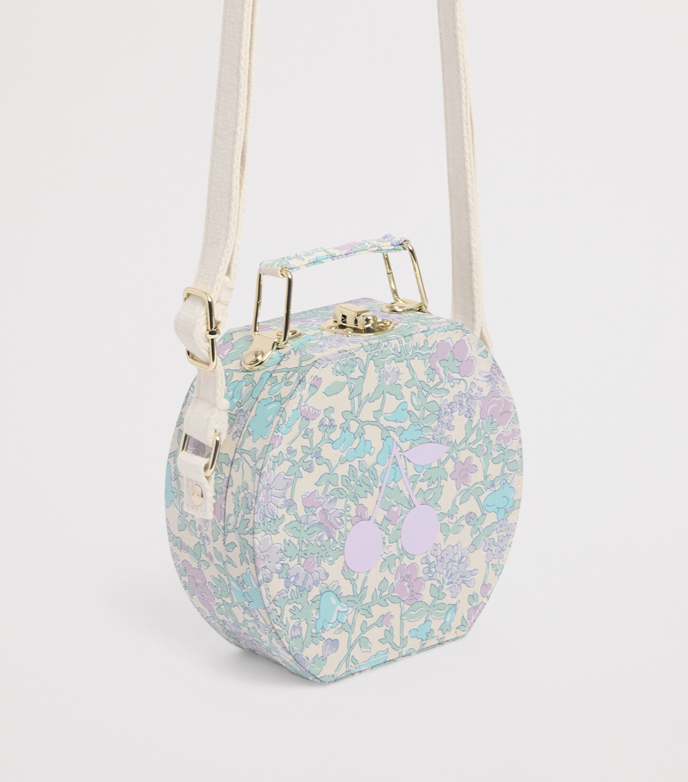 Bonpoint Liberty Cotton Jadore Mini Bag Parme Clair Image 4