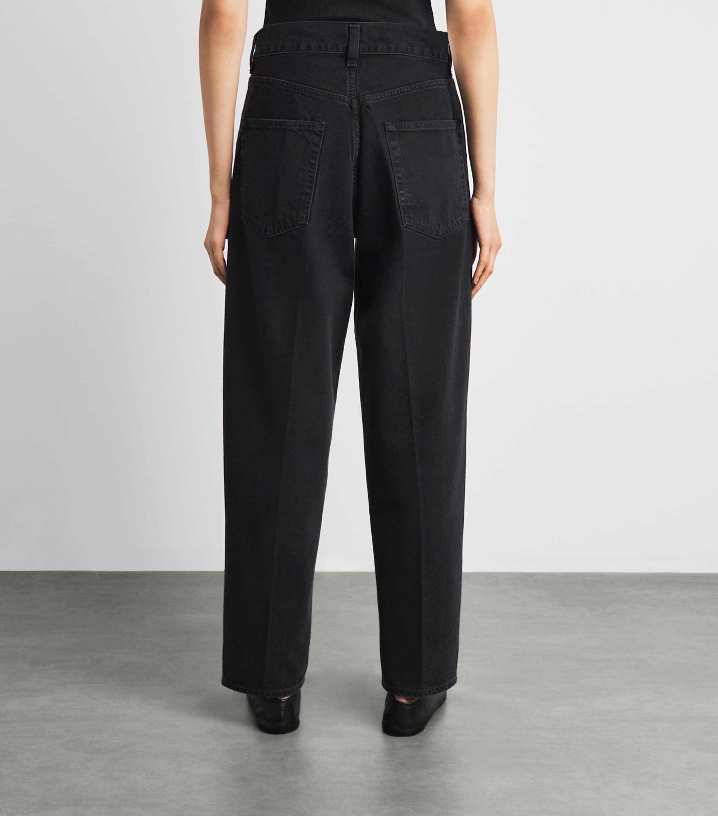 AGOLDE Womens '80s Vintage Taper Straight Jeans Pha Phase Image 5
