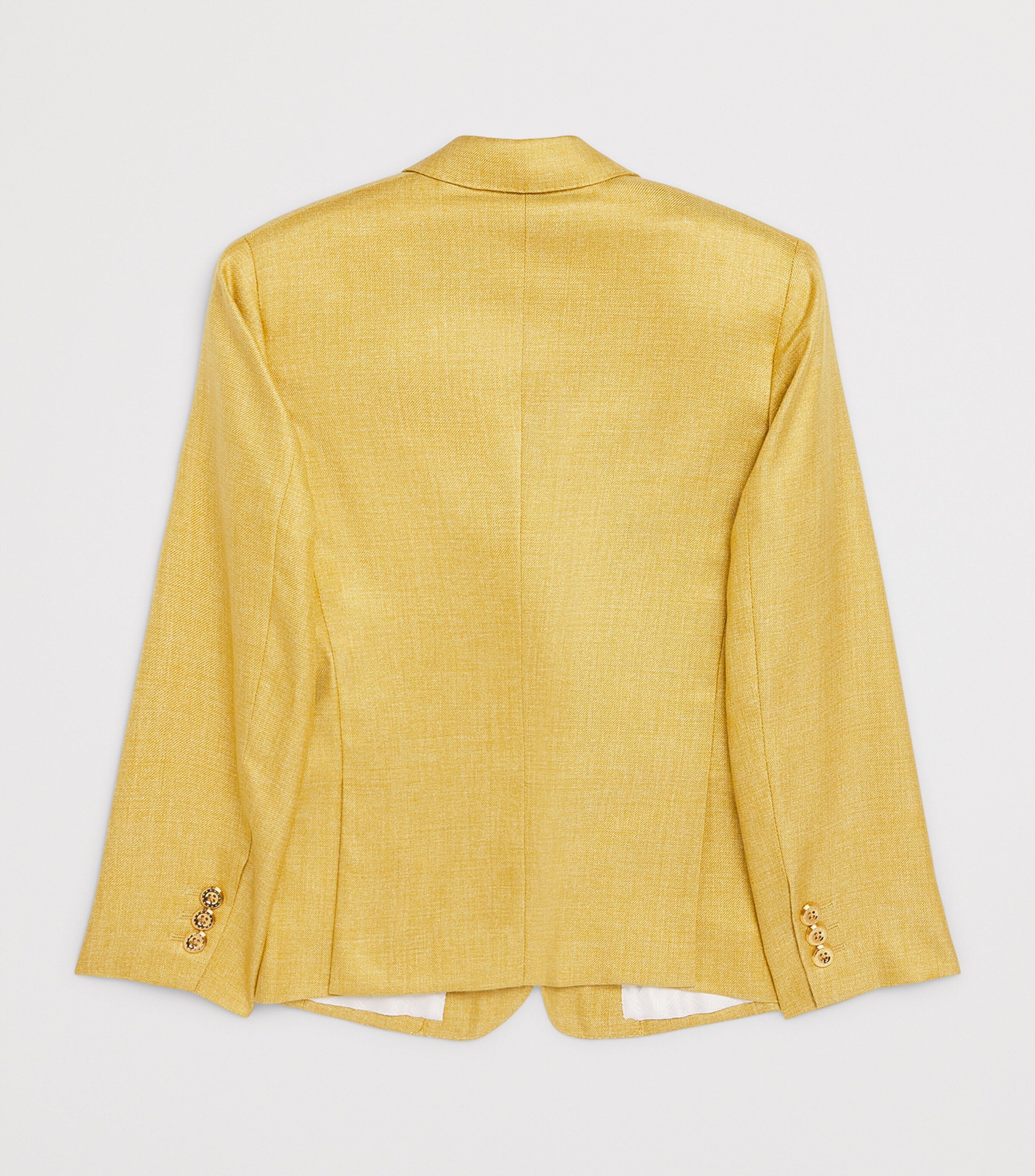 Stefano Ricci Kids Silk Blazer (10-16 Years) C. Yellow Image 2