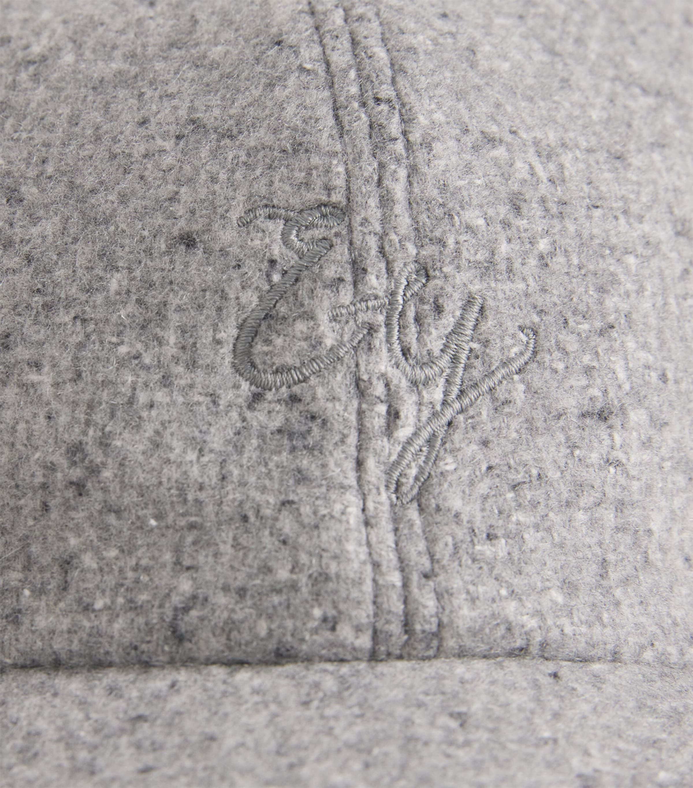 Cashmere-Silk Baseball Cap GRIGIO CHIARO MELANG Image 4