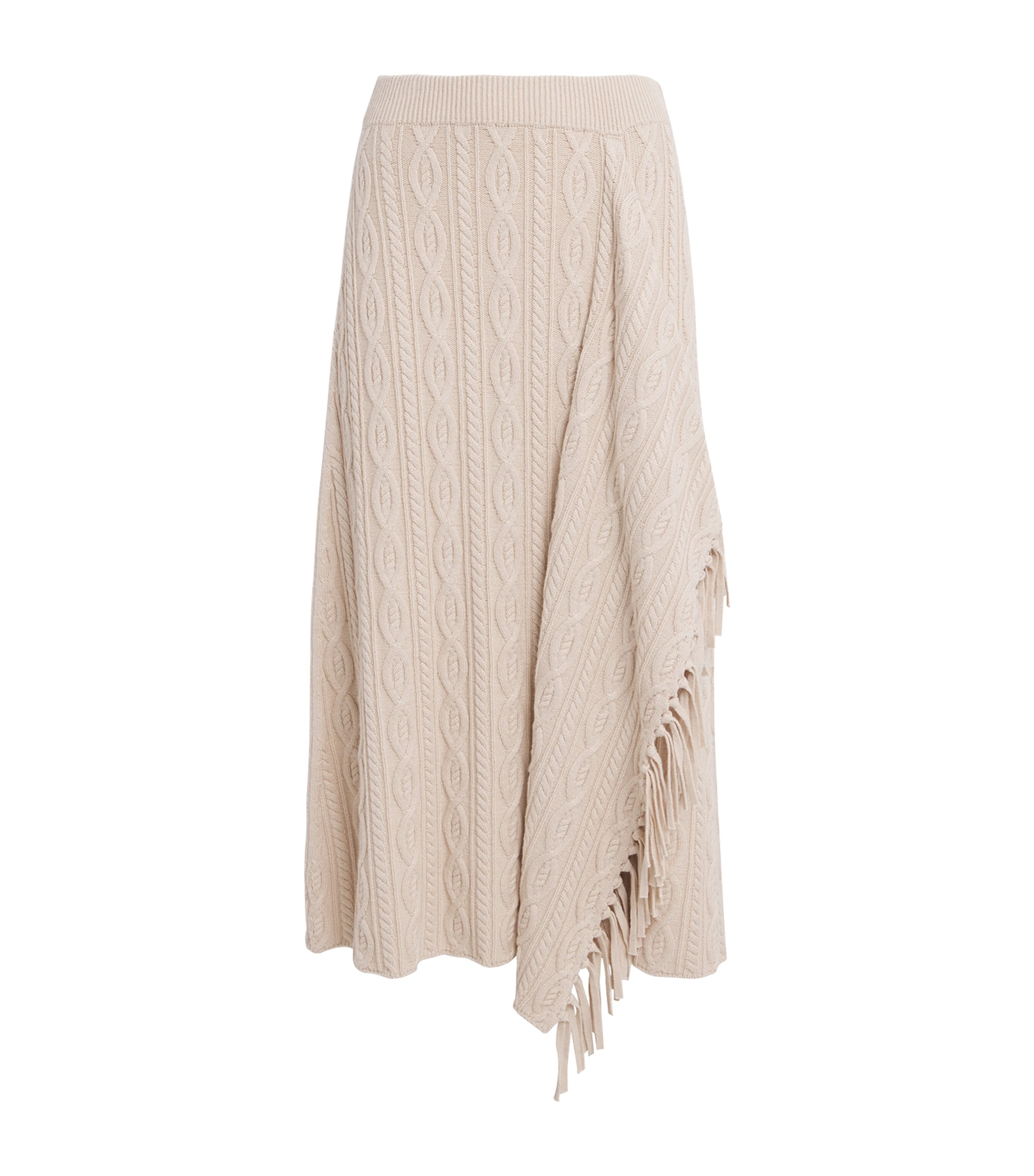 Simkhai Cotton-wool Kara Midi Skirt In Multi