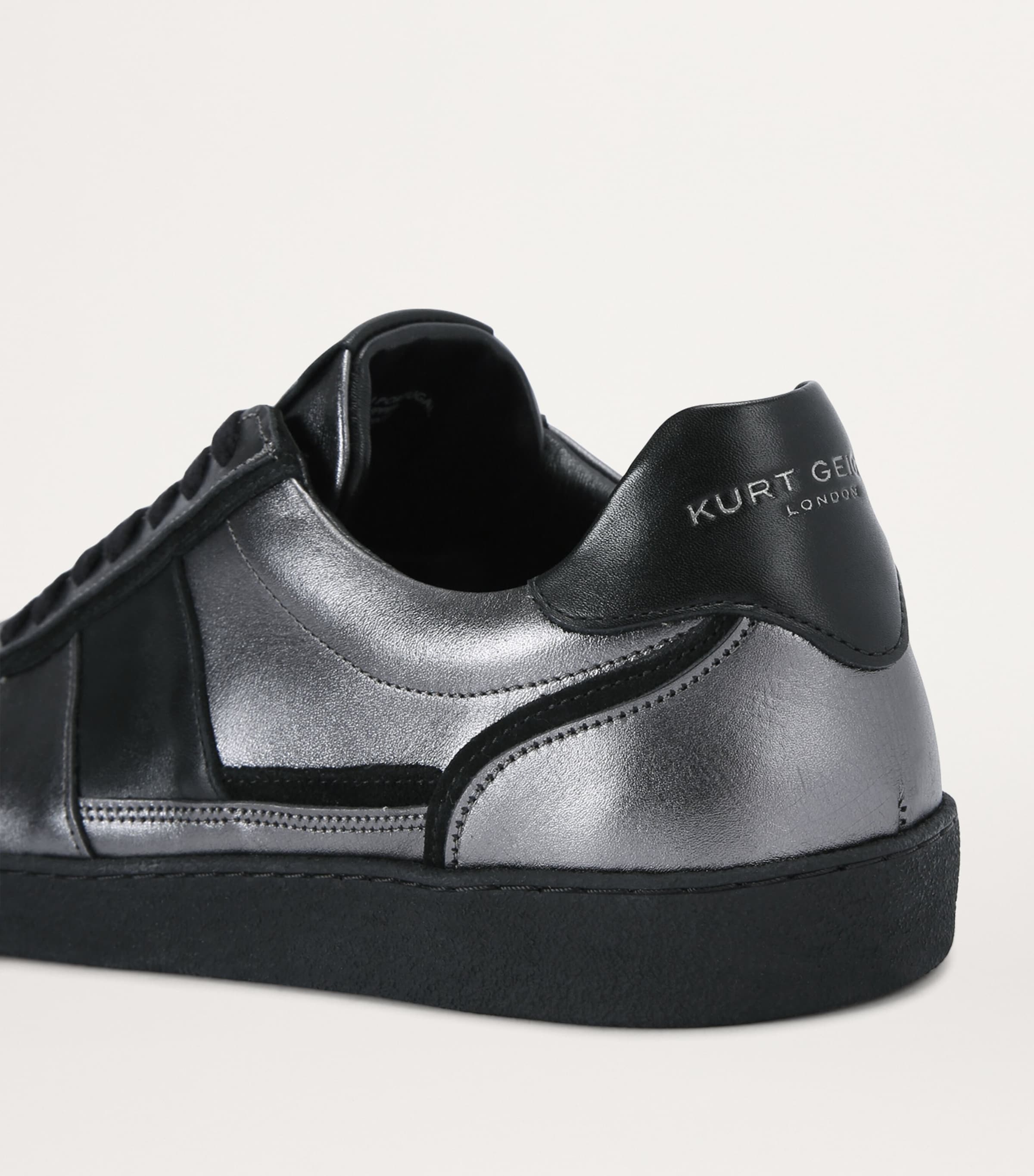Kurt Geiger London Leather Lloyd Sneakers Blk/other Image 2