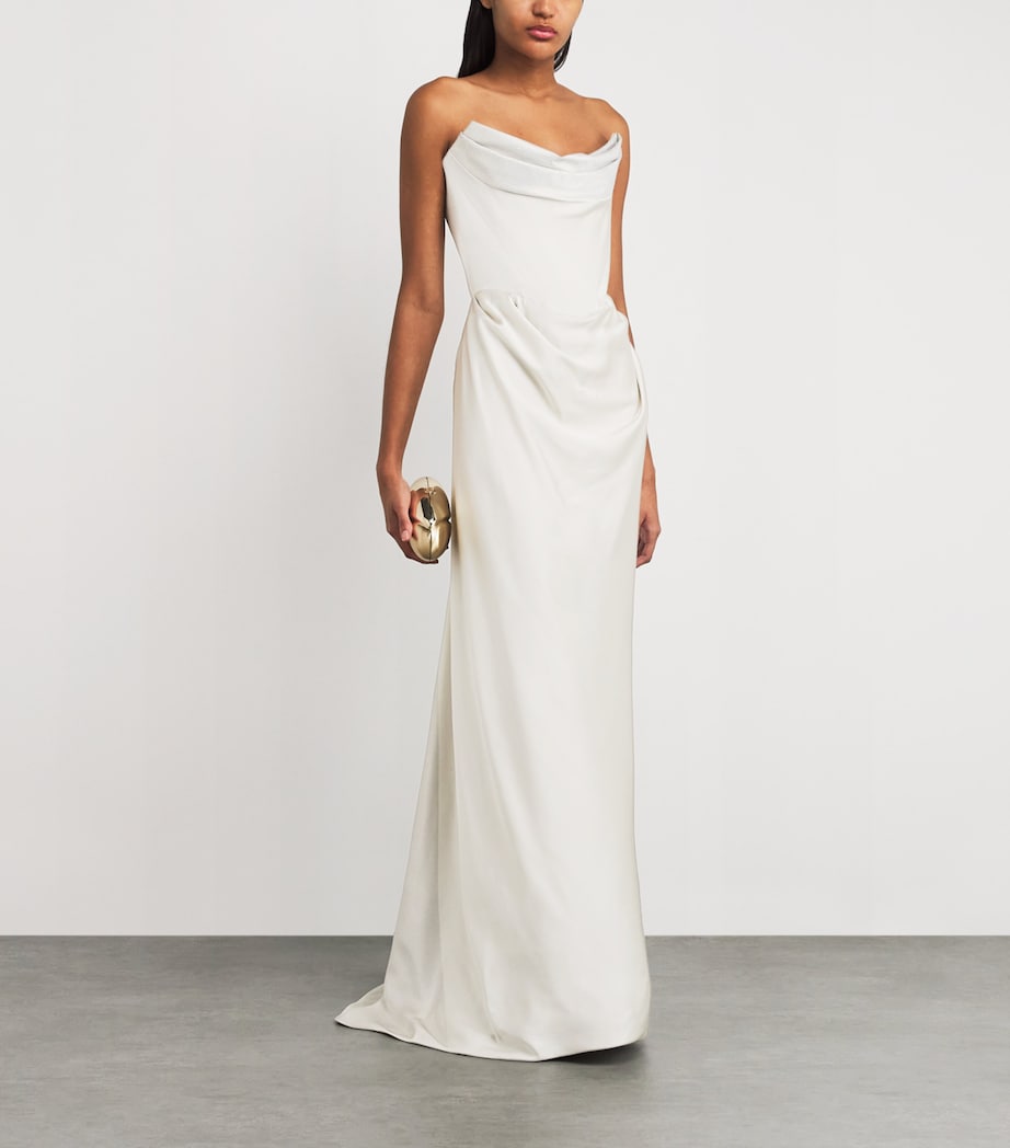 Embellished Galaxy Gown CREAM Image 2