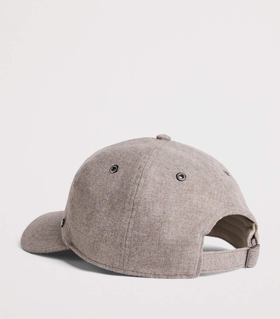 Flannel Ralf Baseball Cap 812-MOON ROCK Image 3
