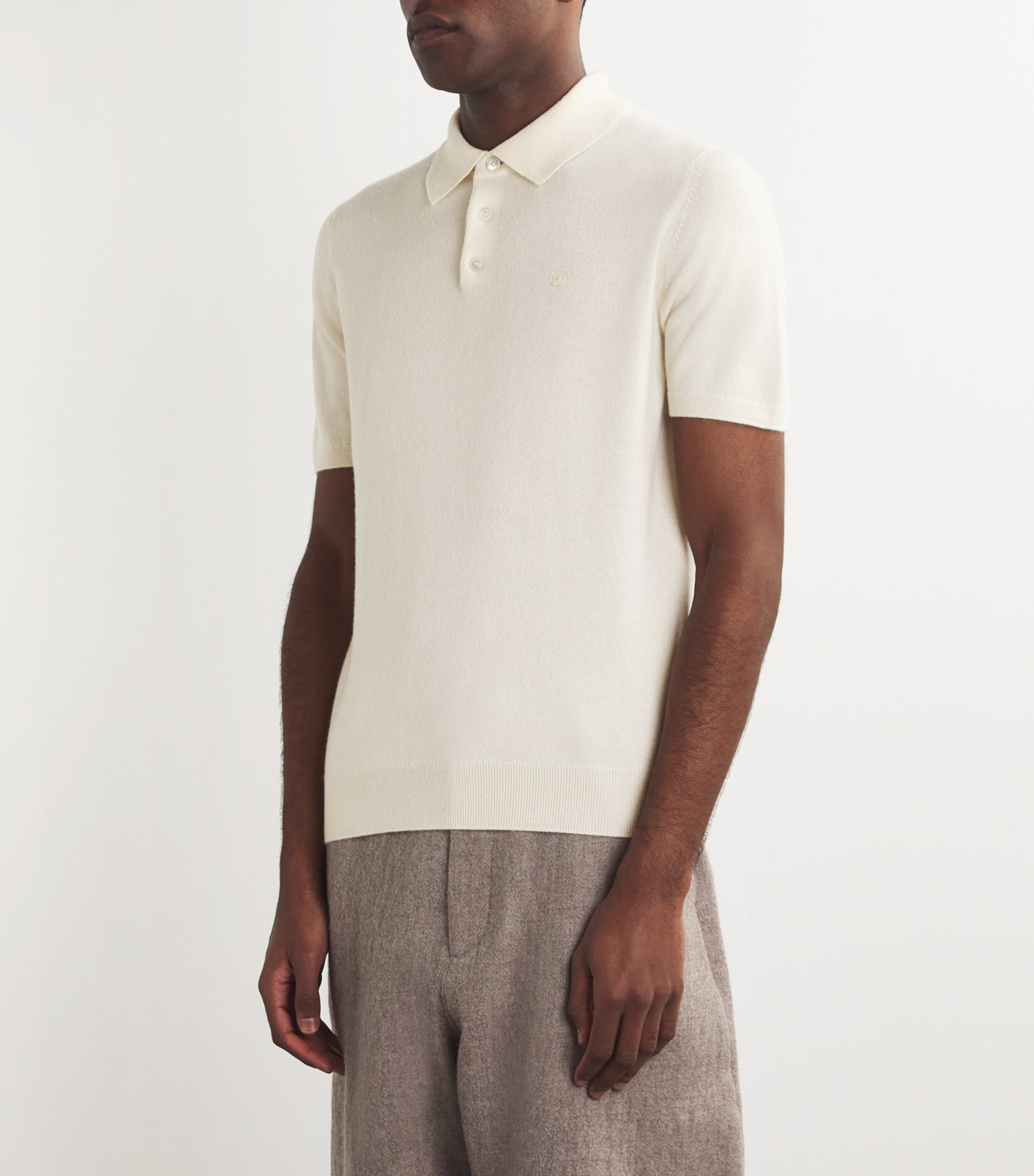 Cashmere Polo Shirt NIVEOUS Image 3