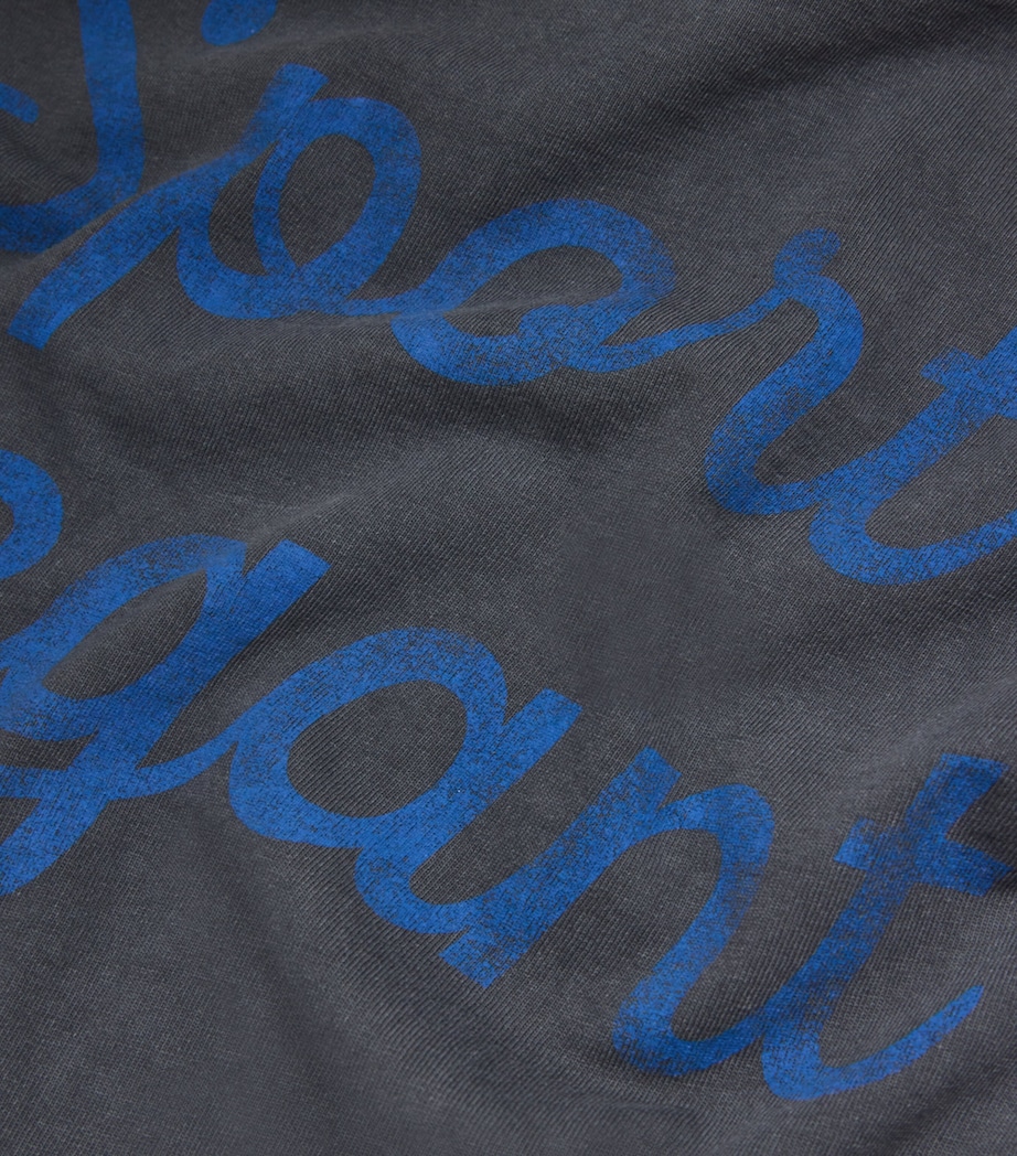 Cotton Logo T-Shirt VINTAGE BLACK Image 5